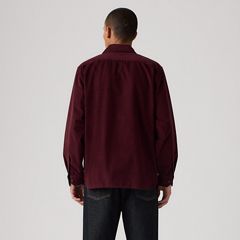 Jackson Relaxed Corduroy Worker — Vineyard Wine - Red 4