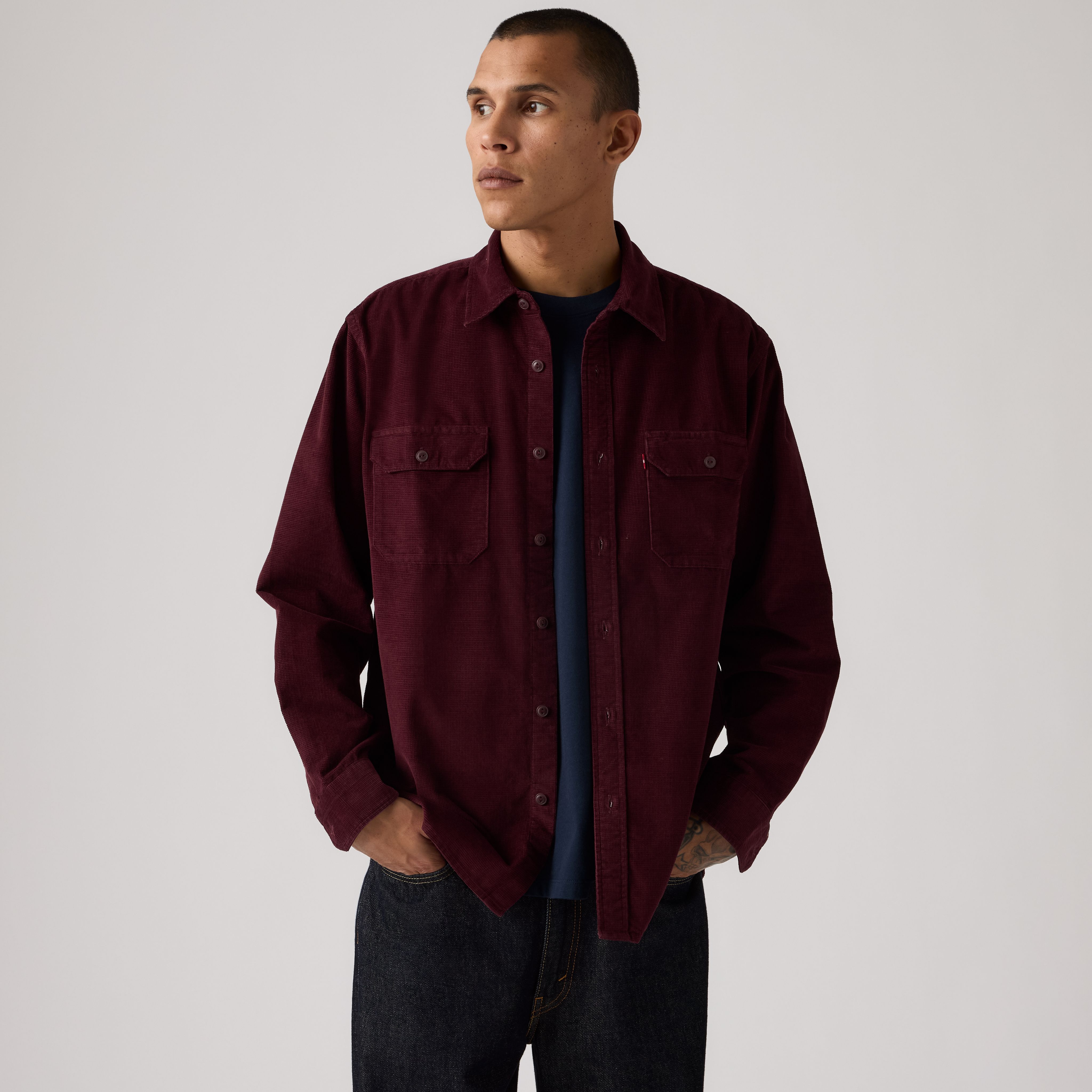 Jackson Corduroy Worker Overshirt 1
