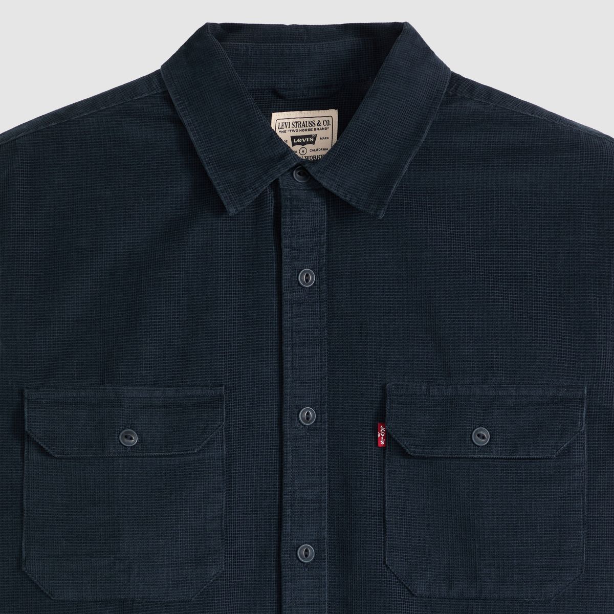 Jackson Relaxed Corduroy Worker — Nightfall Navy - Blue