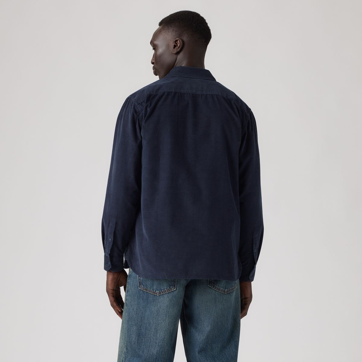 Jackson Relaxed Corduroy Worker — Nightfall Navy - Blue