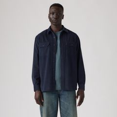 Jackson Relaxed Corduroy Worker — Nightfall Navy - Blue 3