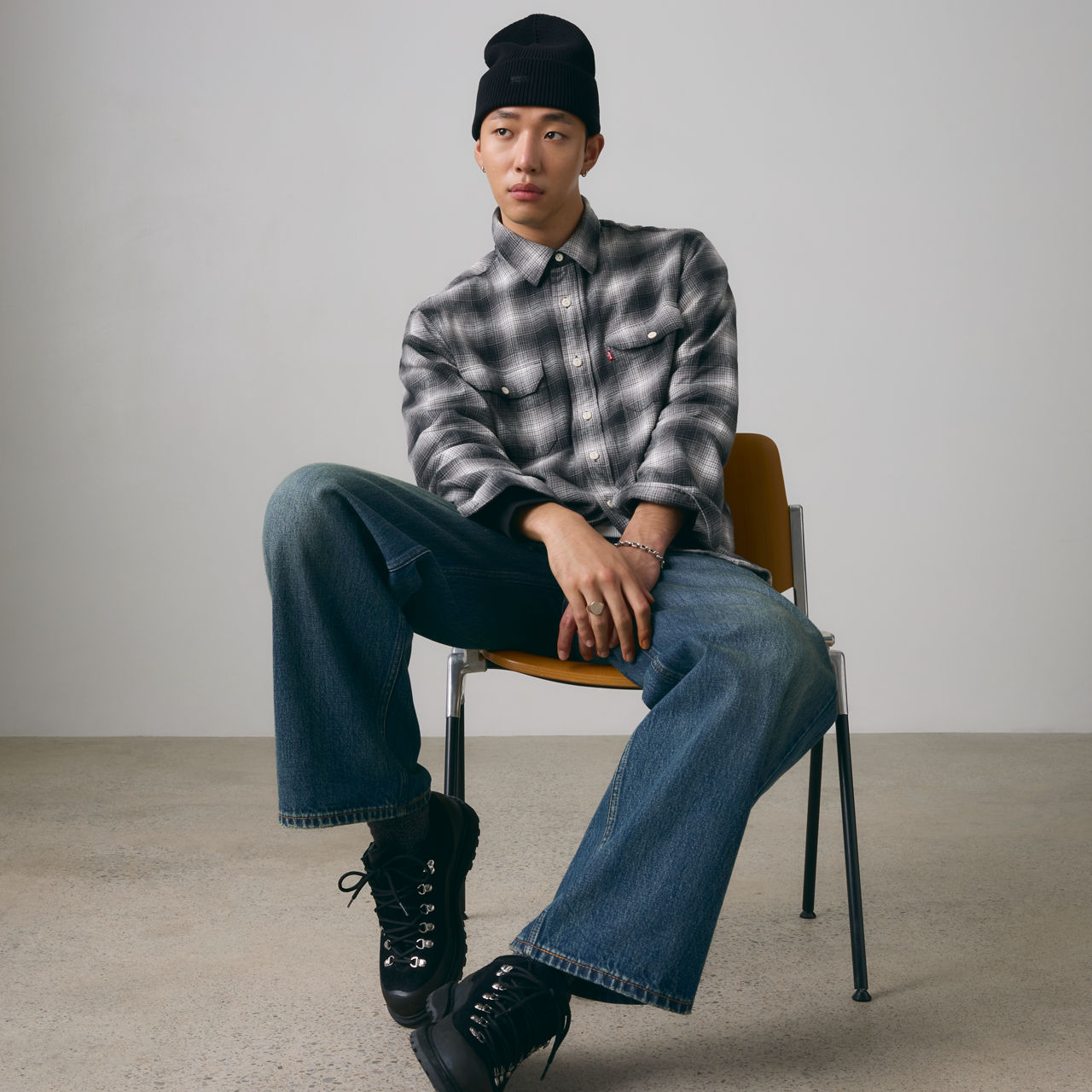 Classic Worker Flannel Overshirt