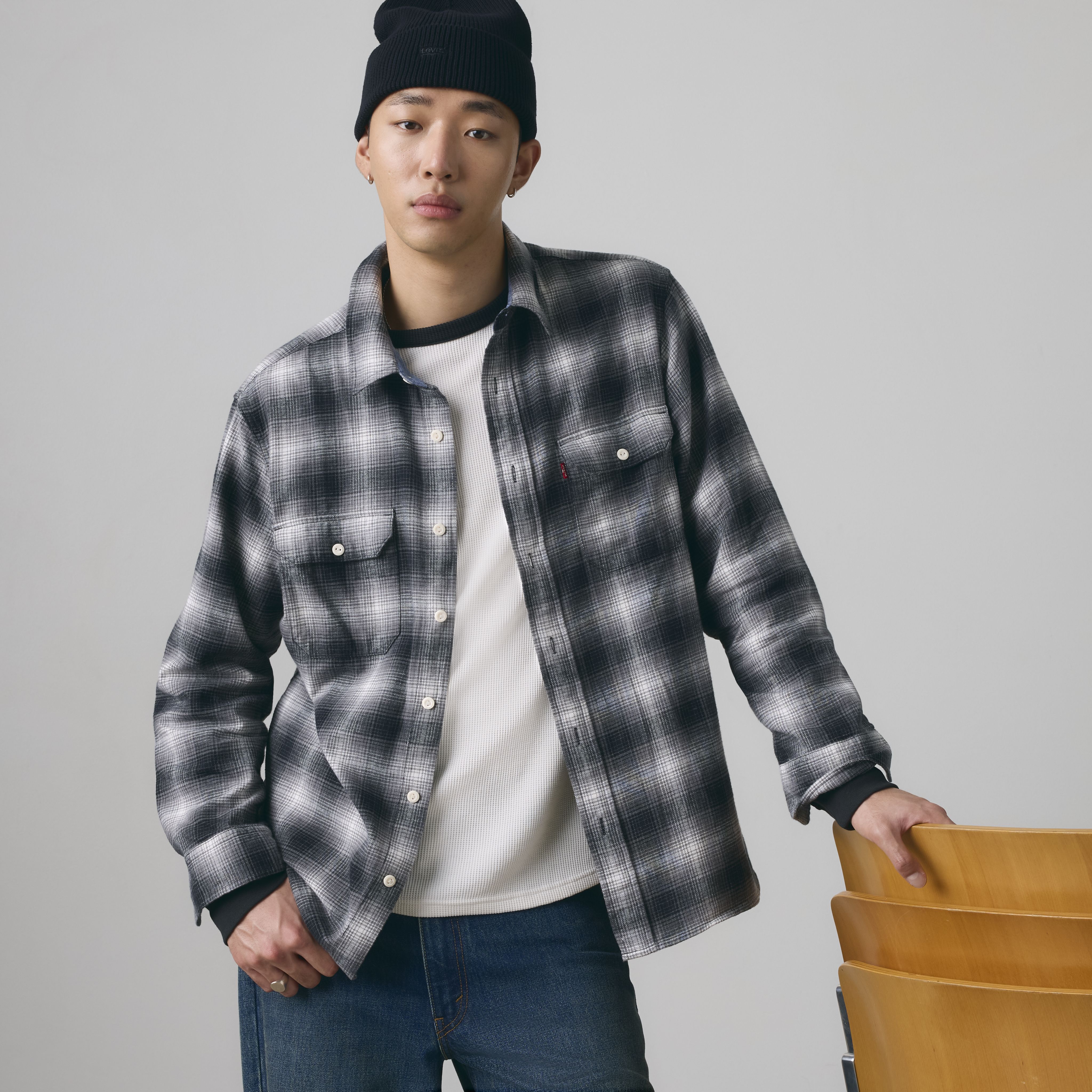 Classic Worker Flannel Overshirt 3