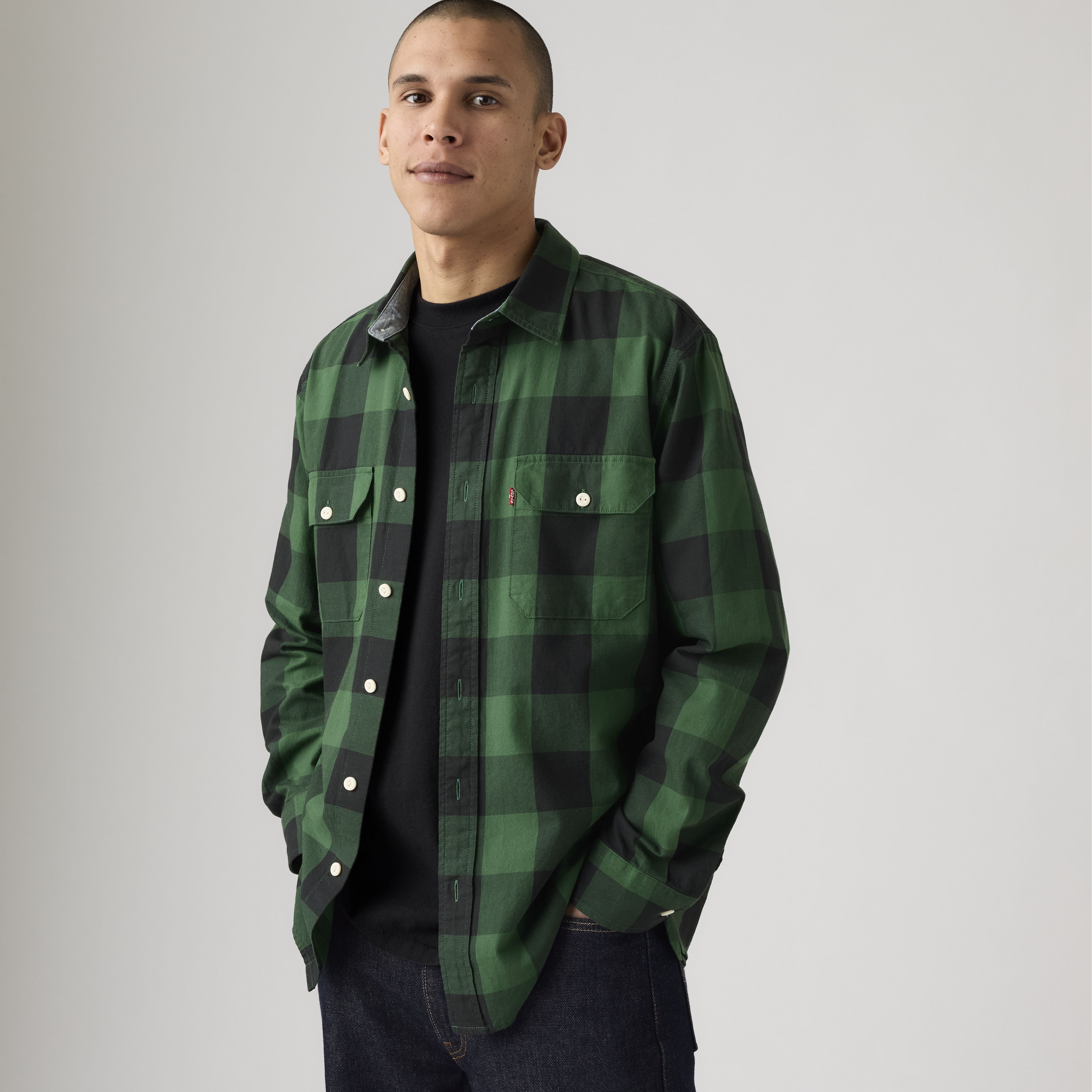 Classic Worker Overshirt 1