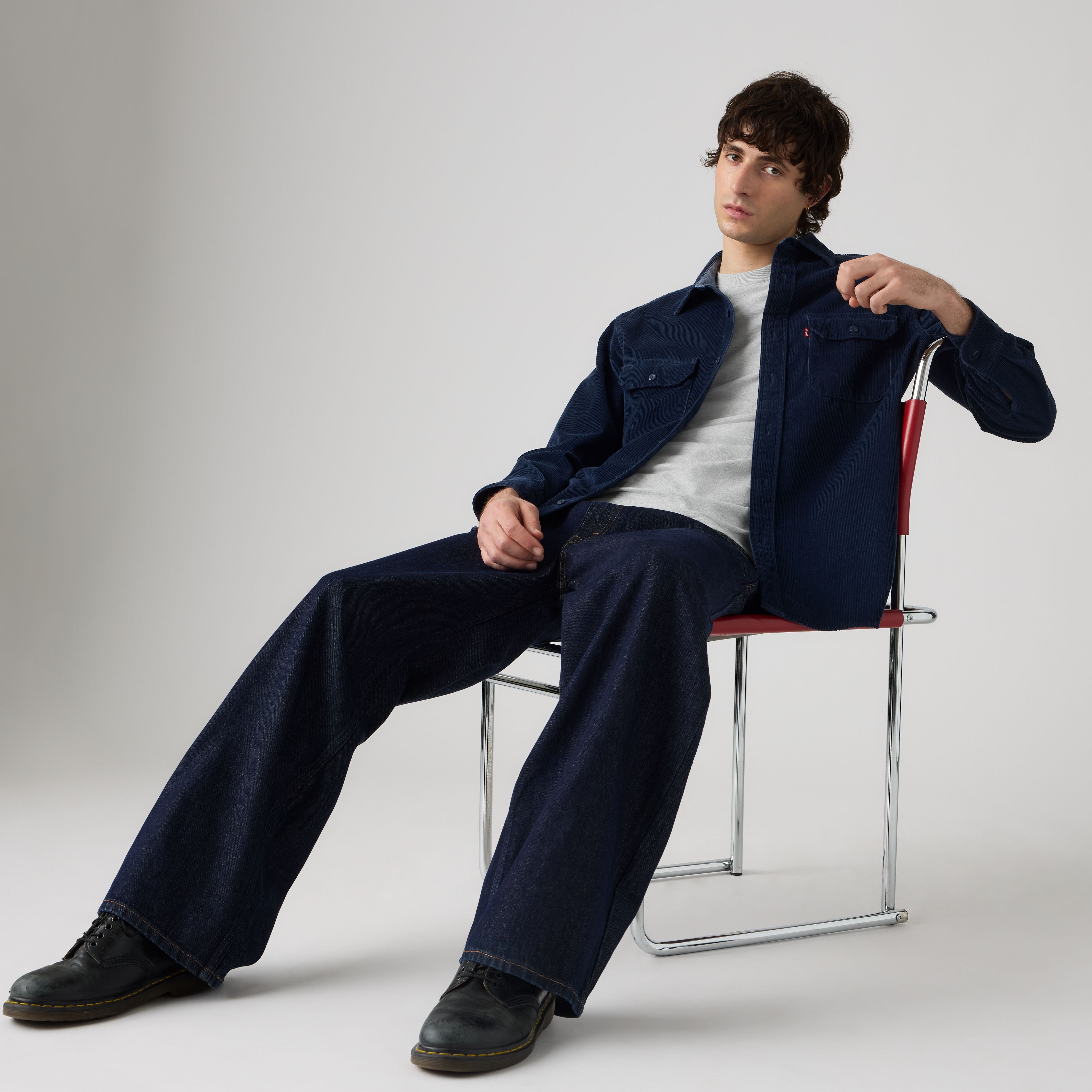 Classic Worker Corduroy Overshirt 2