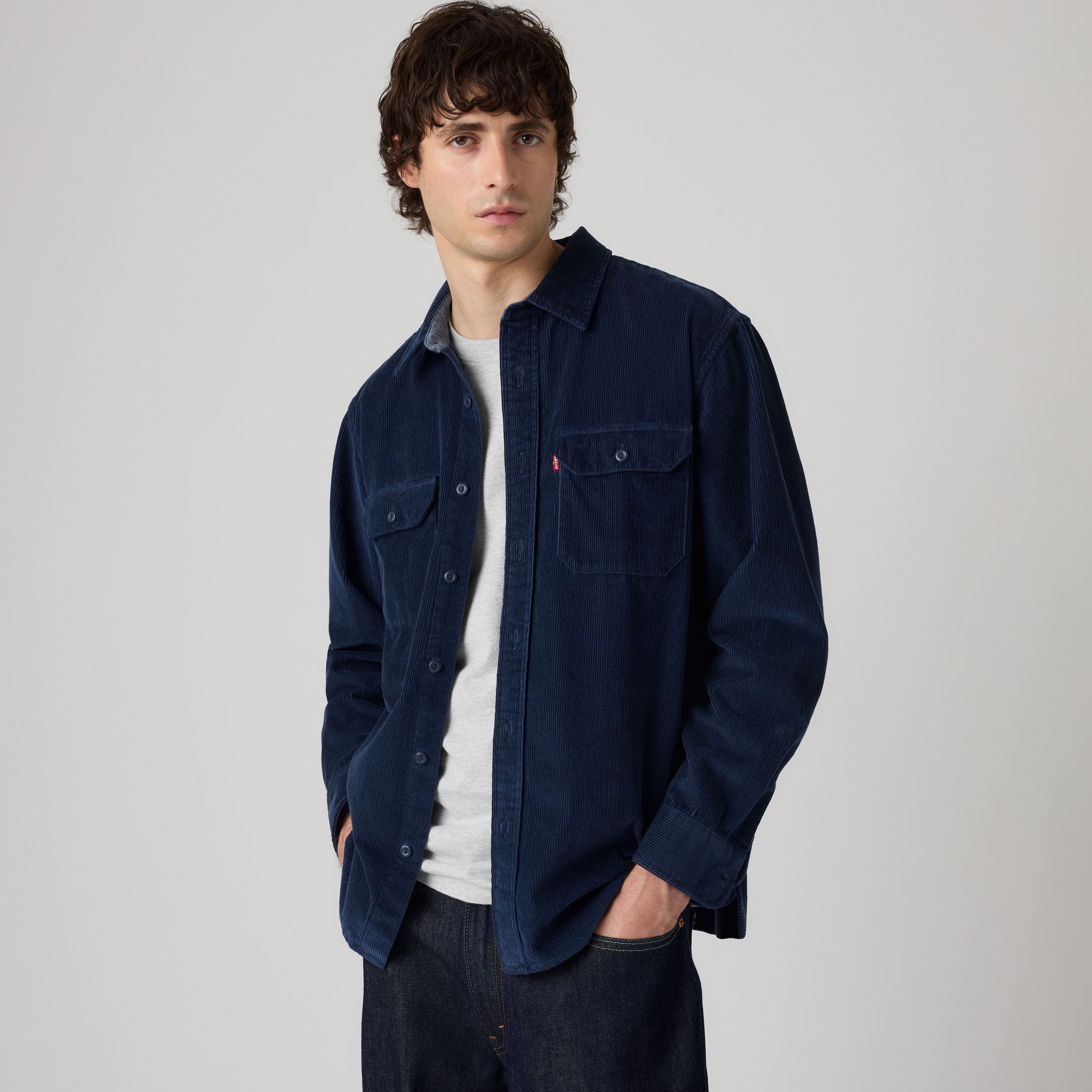 Classic Worker Corduroy Overshirt 1