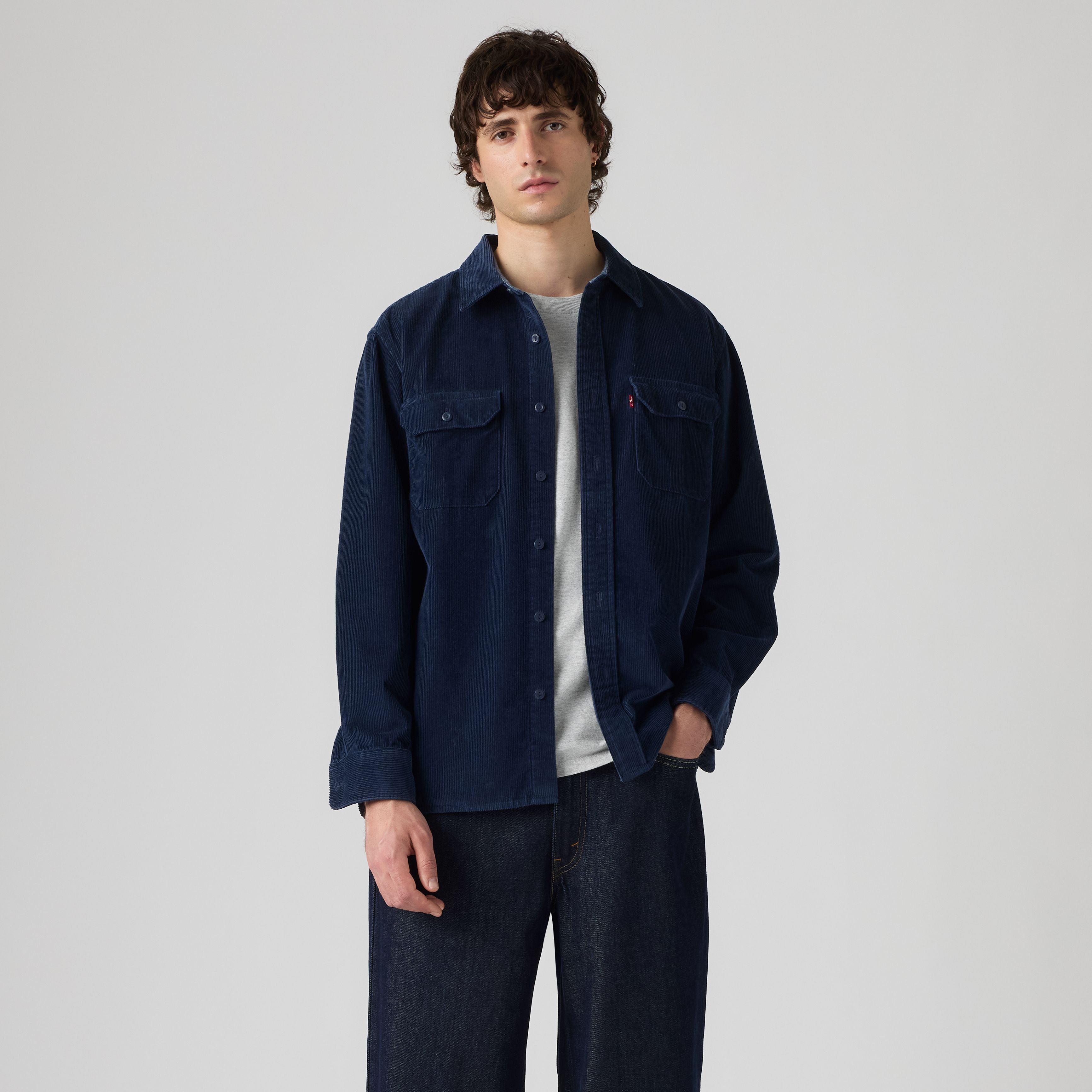 Classic Worker Corduroy Overshirt 11