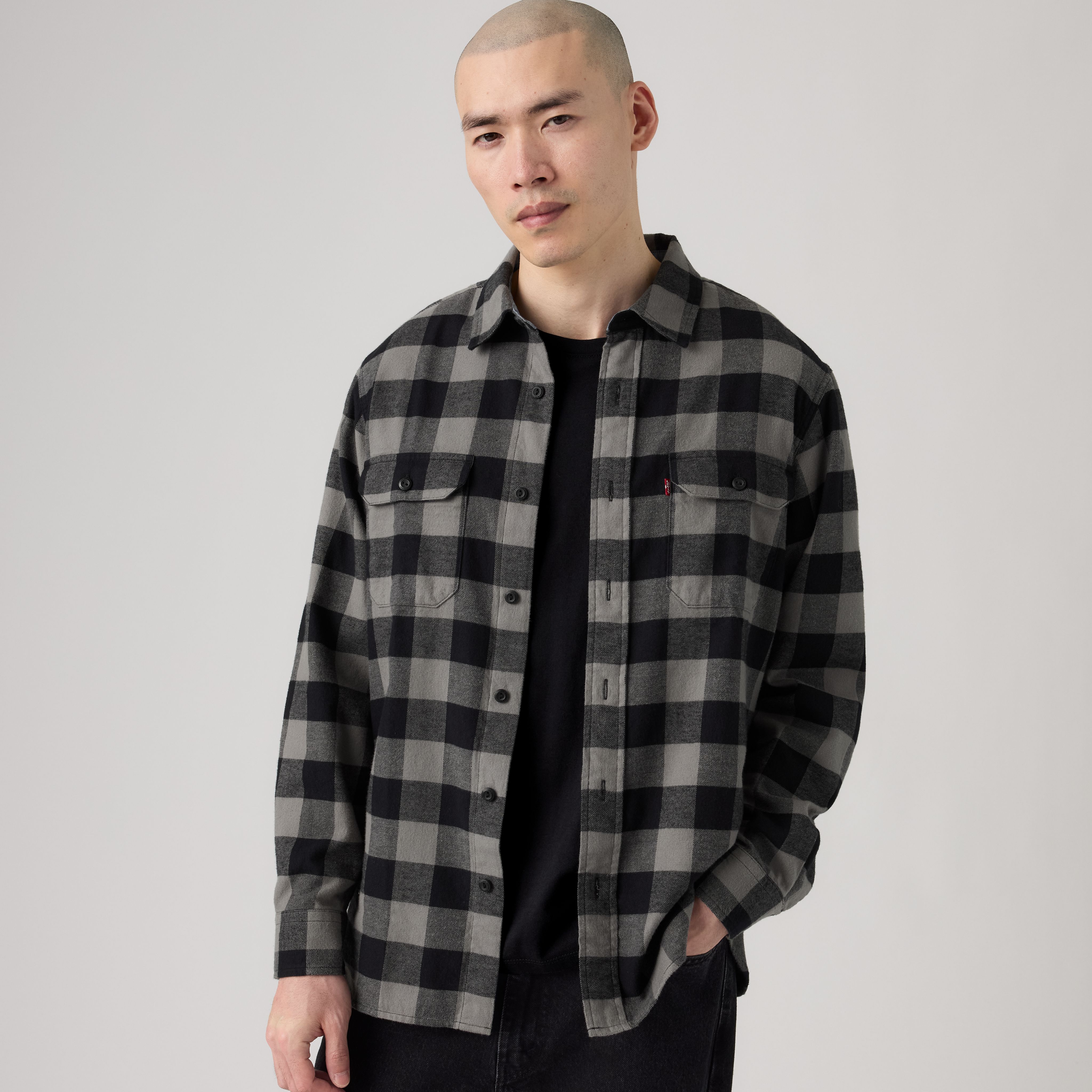 Classic Relaxed Flannel Worker 1