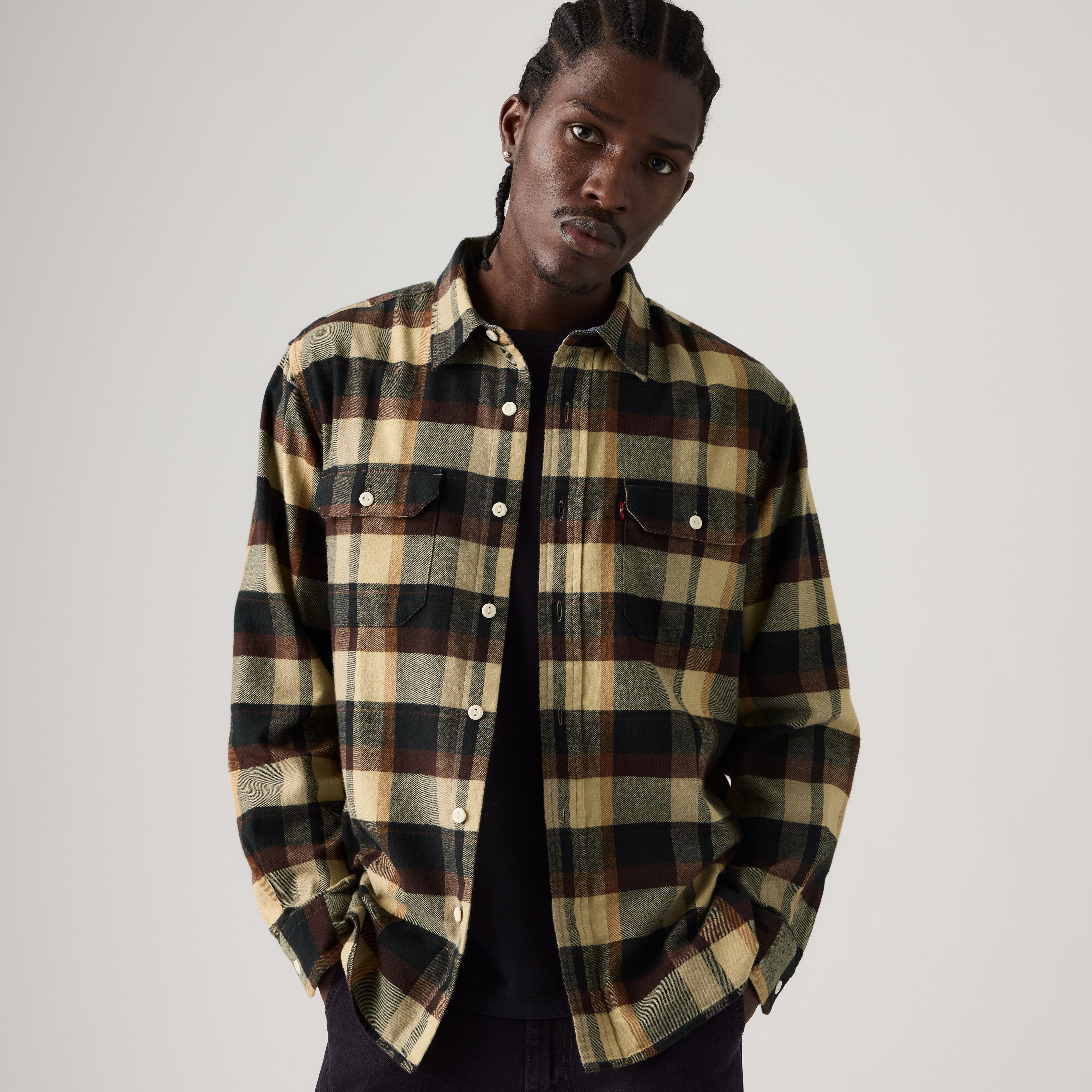 Classic Relaxed Flannel Worker 1