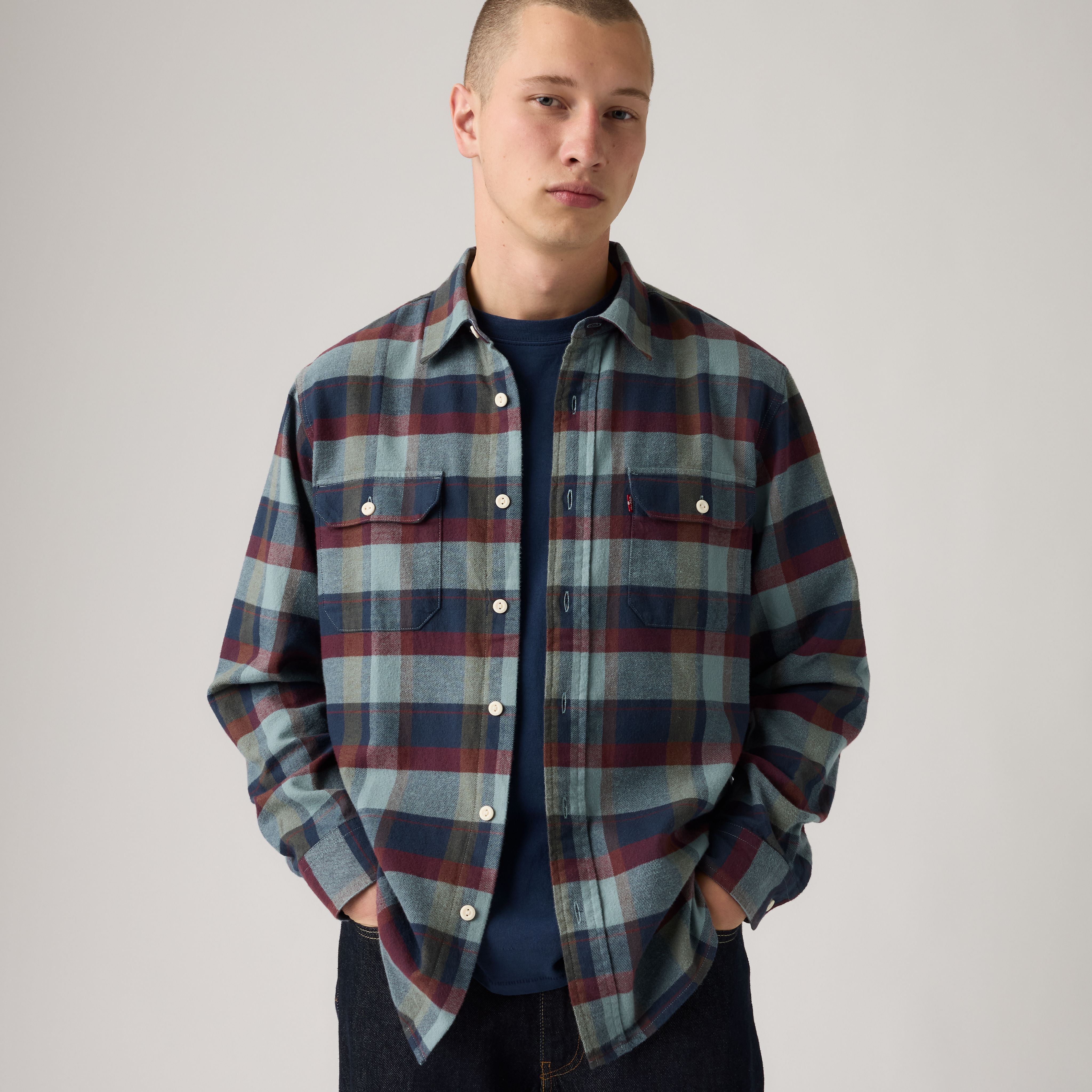 Classic Worker Overshirt 1
