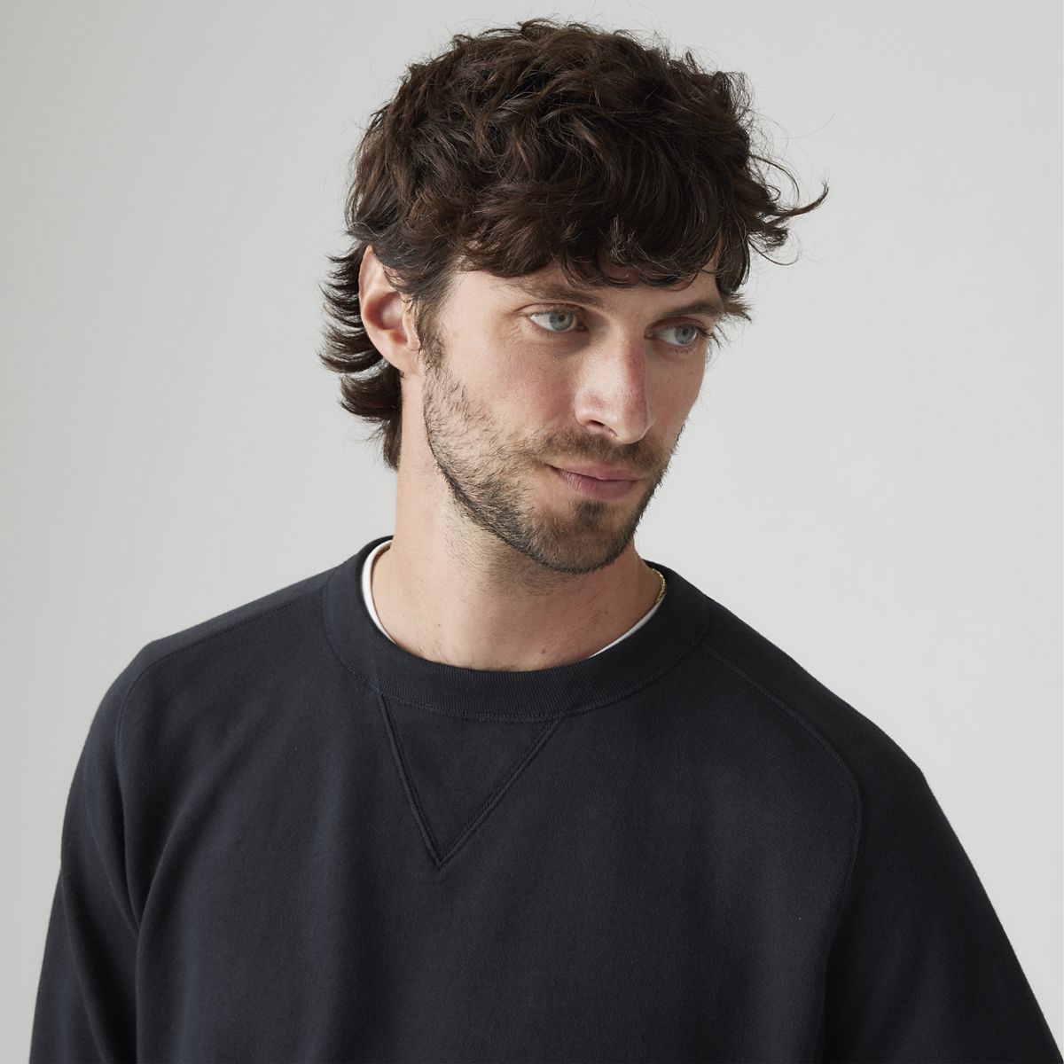 Bay Meadows Sweatshirt — Jet Black - Black
