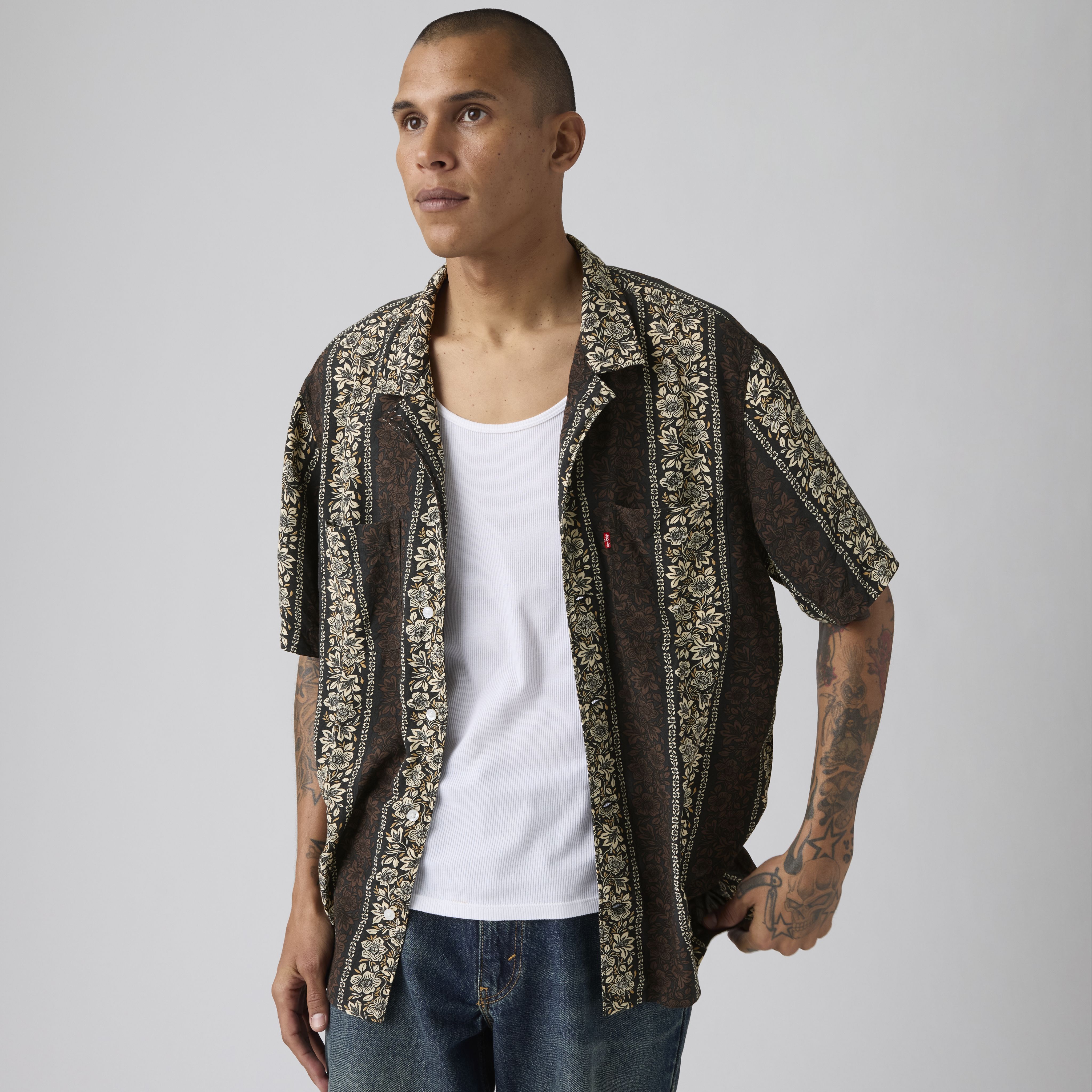 Classic Short Sleeve Camp Shirt 1