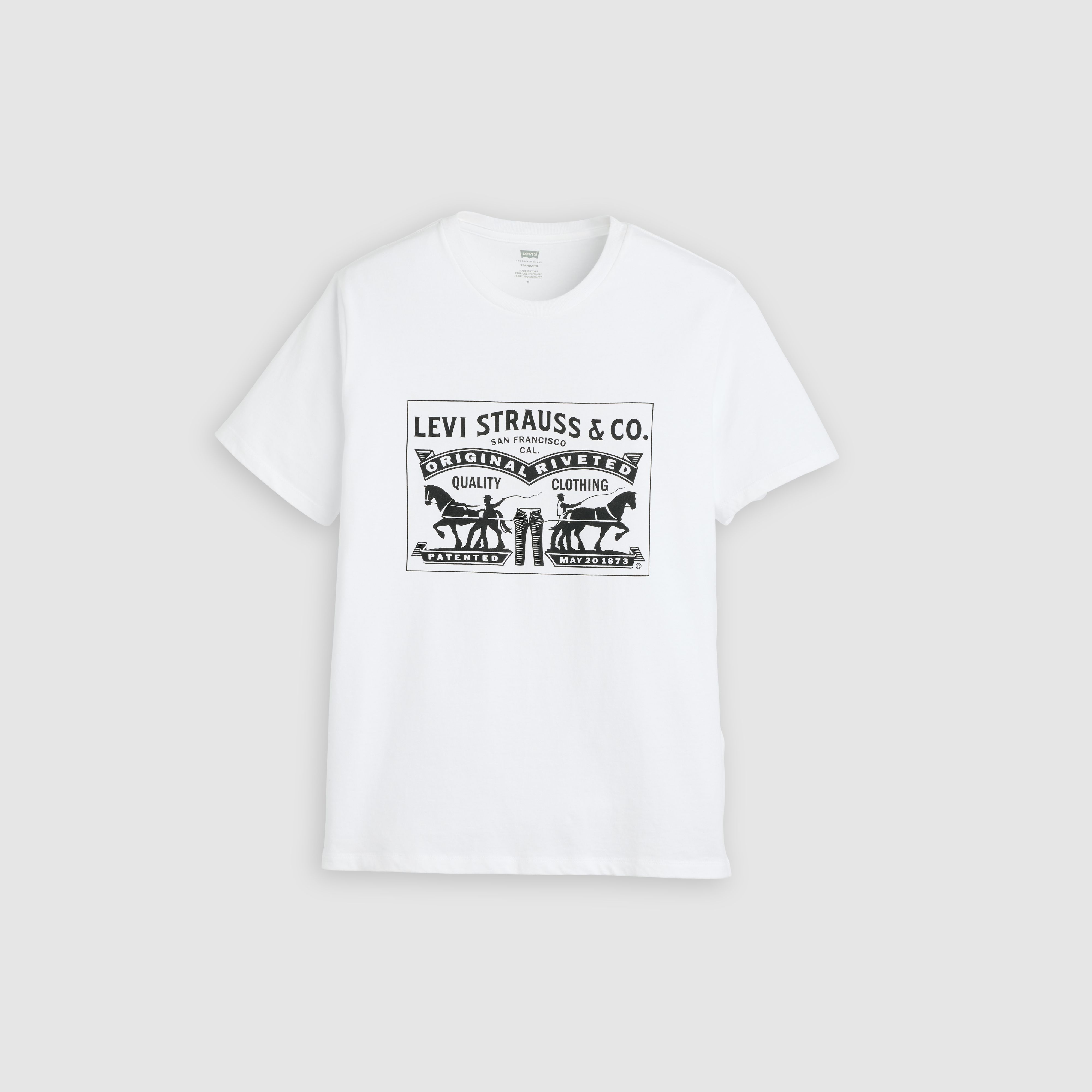 Two-Horse Pull Graphic Tee Shirt 5