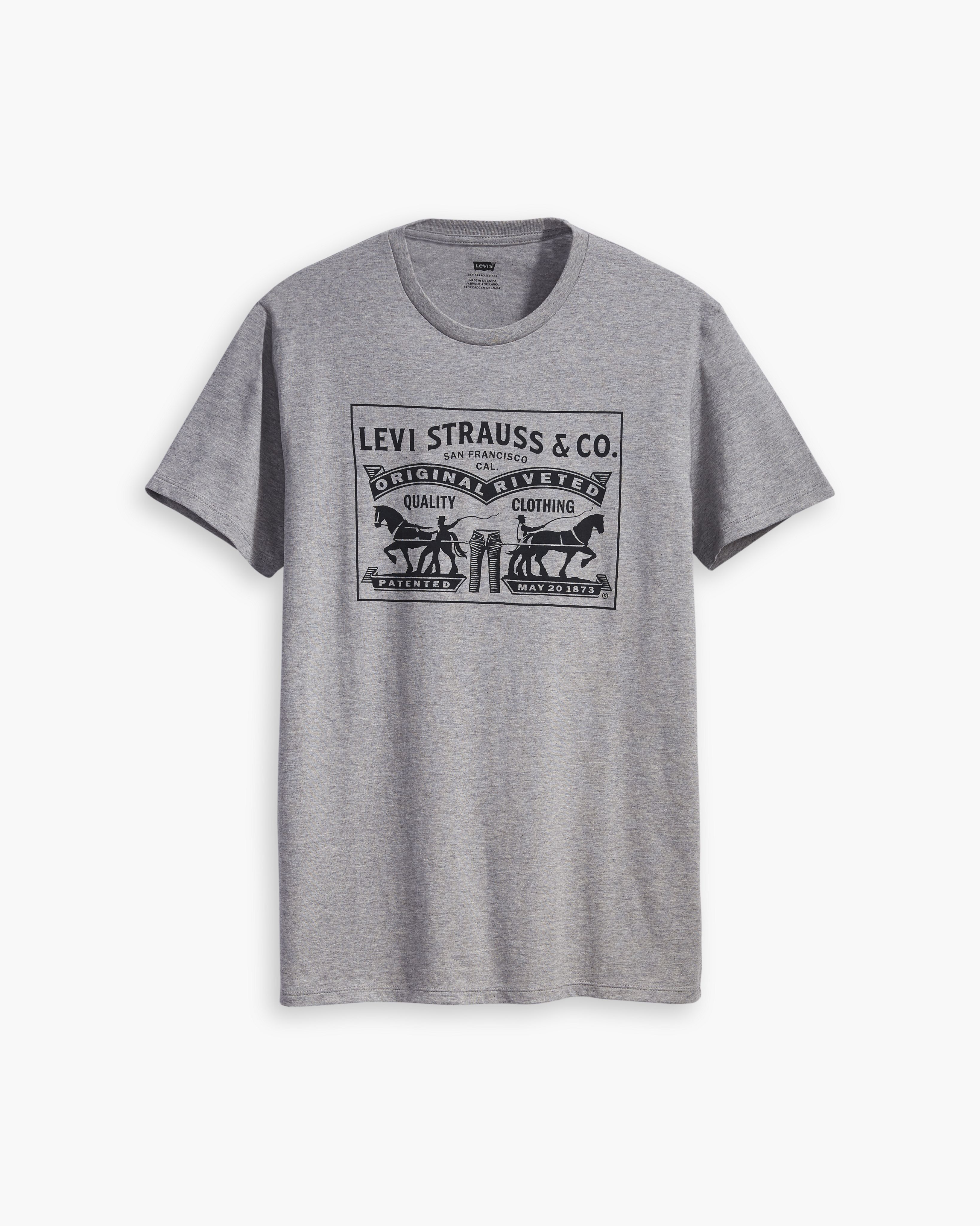 Two Horse Graphic Tee Shirt 1