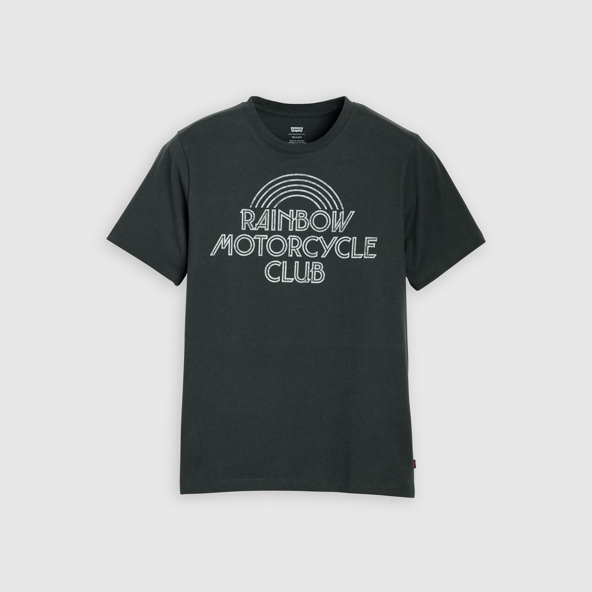 Levi's® Pride Community Tee — Rainbow Moto Club - Black