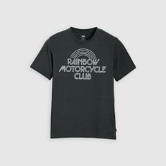 Levi's® Pride Community Tee — Rainbow Moto Club - Black 6