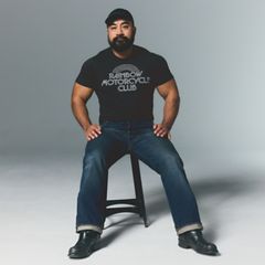 Levi's® Pride Community Tee — Rainbow Moto Club - Black 3