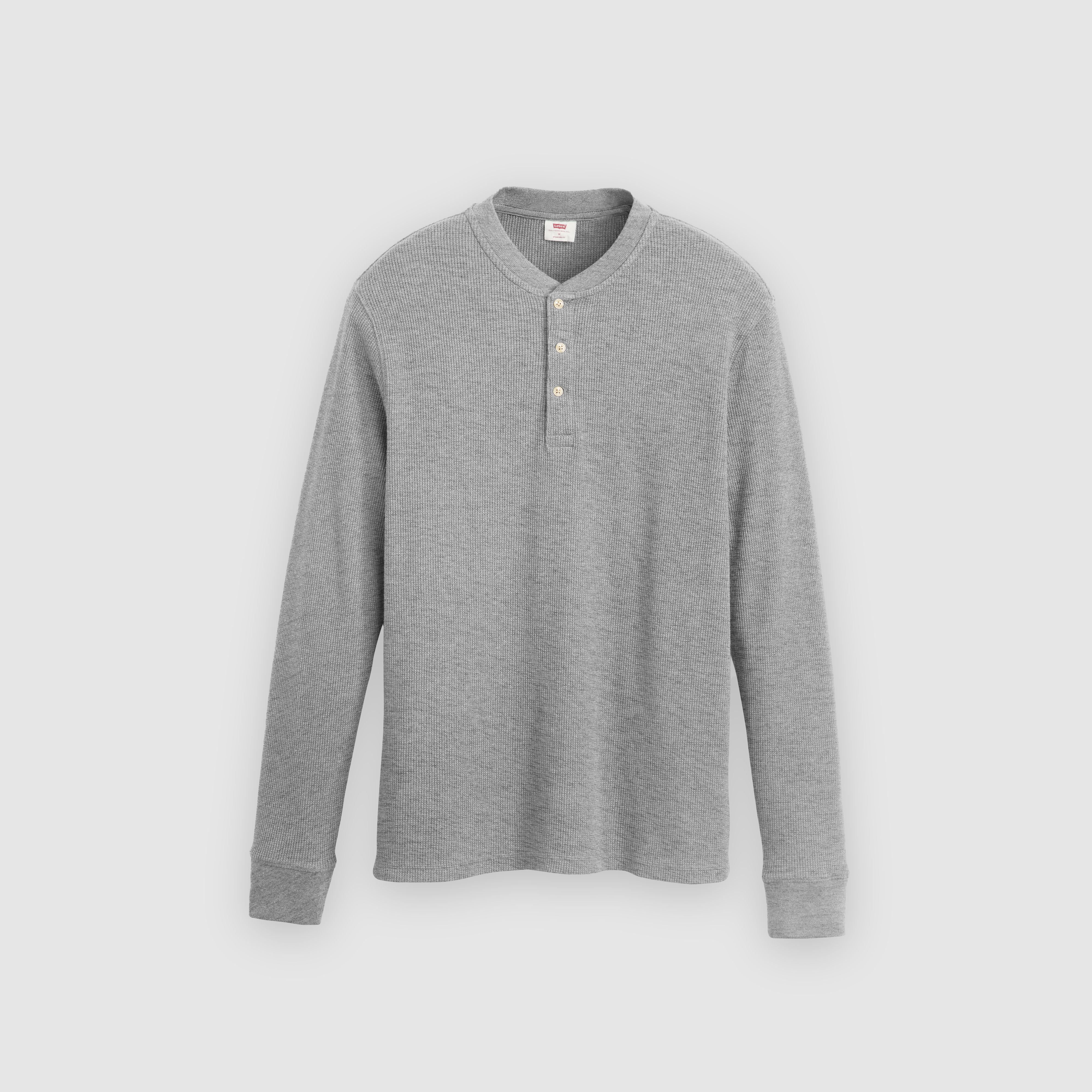 Long Sleeve Thermal Henley 1