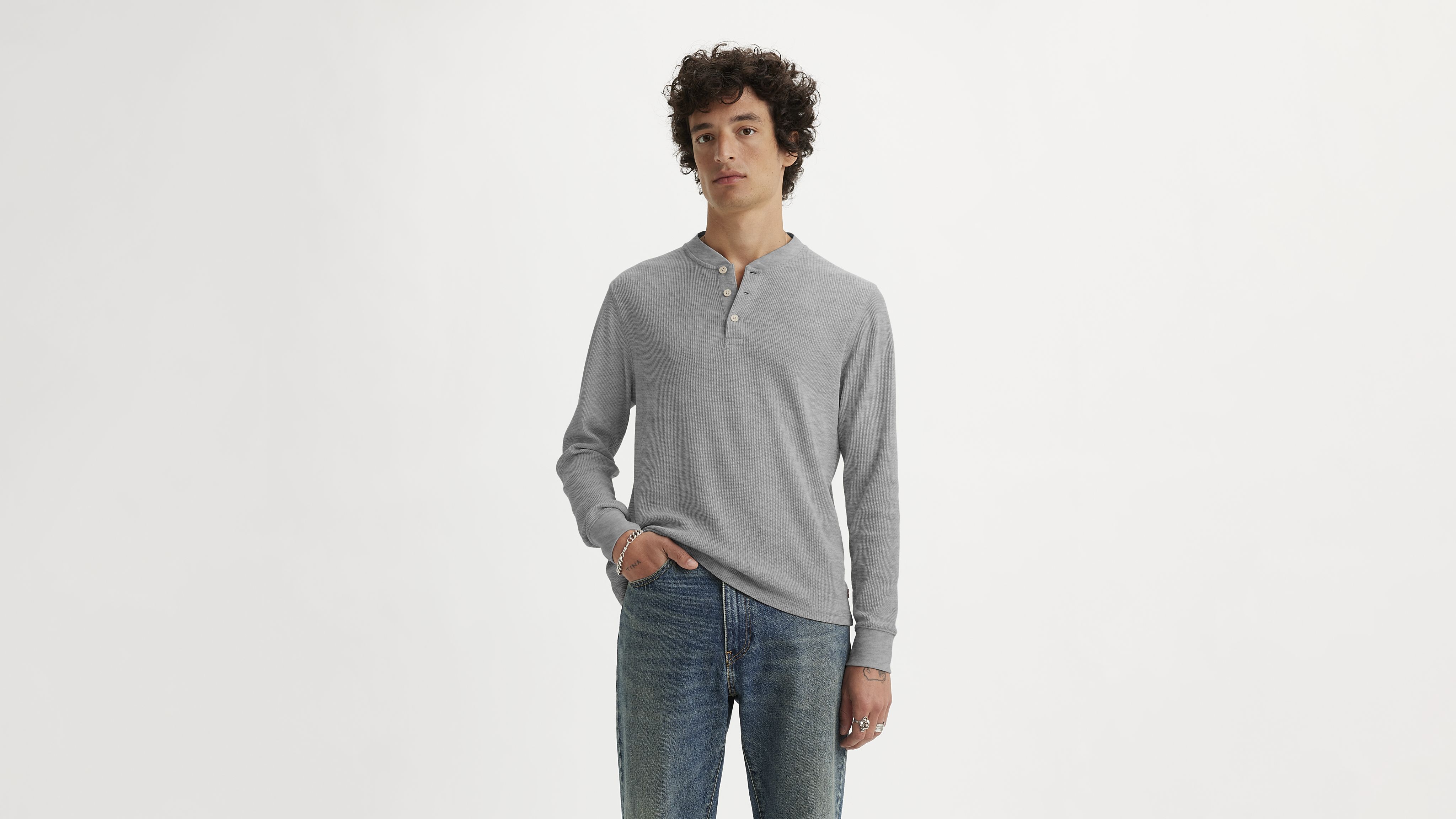 Long Sleeve Thermal Henley 8