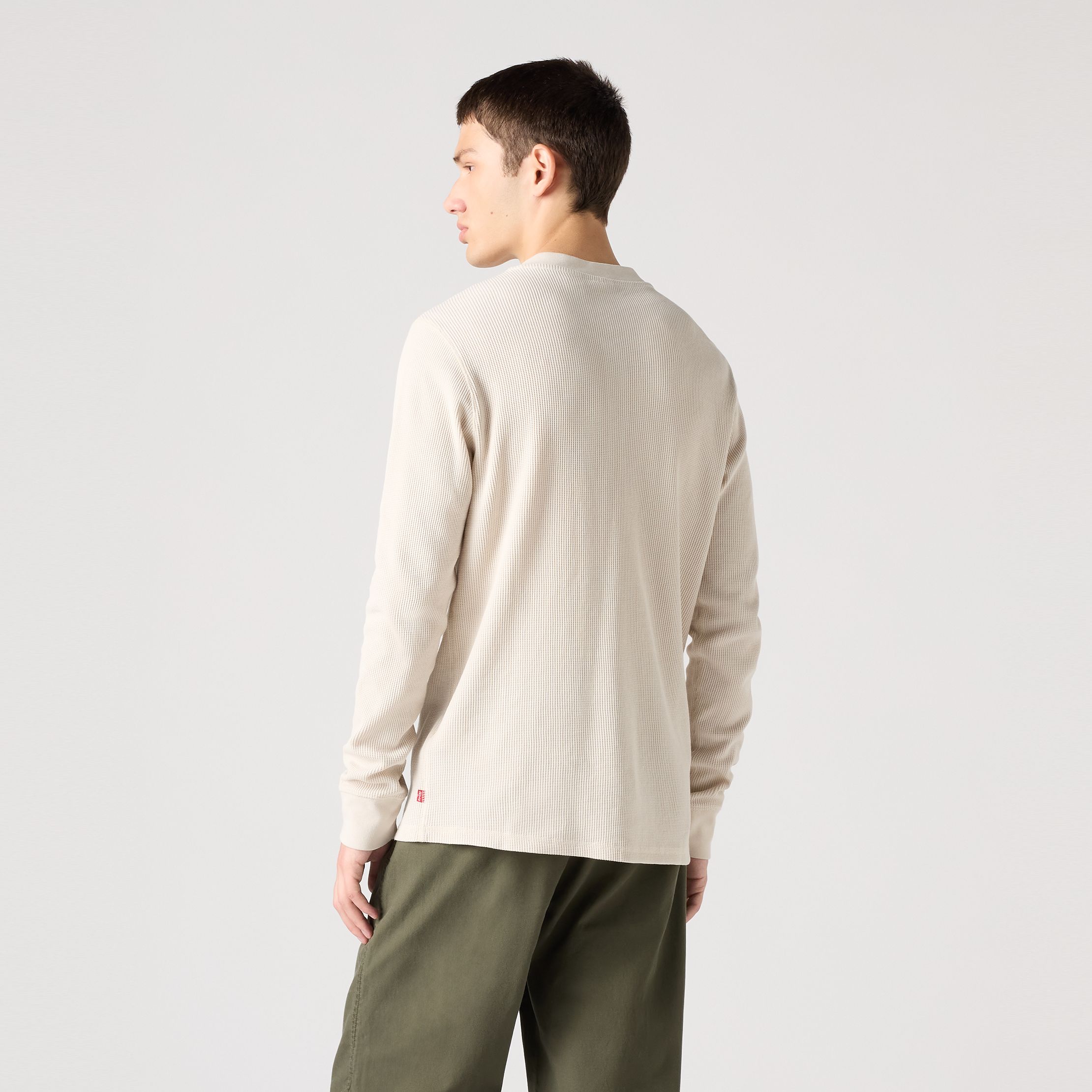 Long Sleeve Thermal Henley - Grey | Levi's® CA