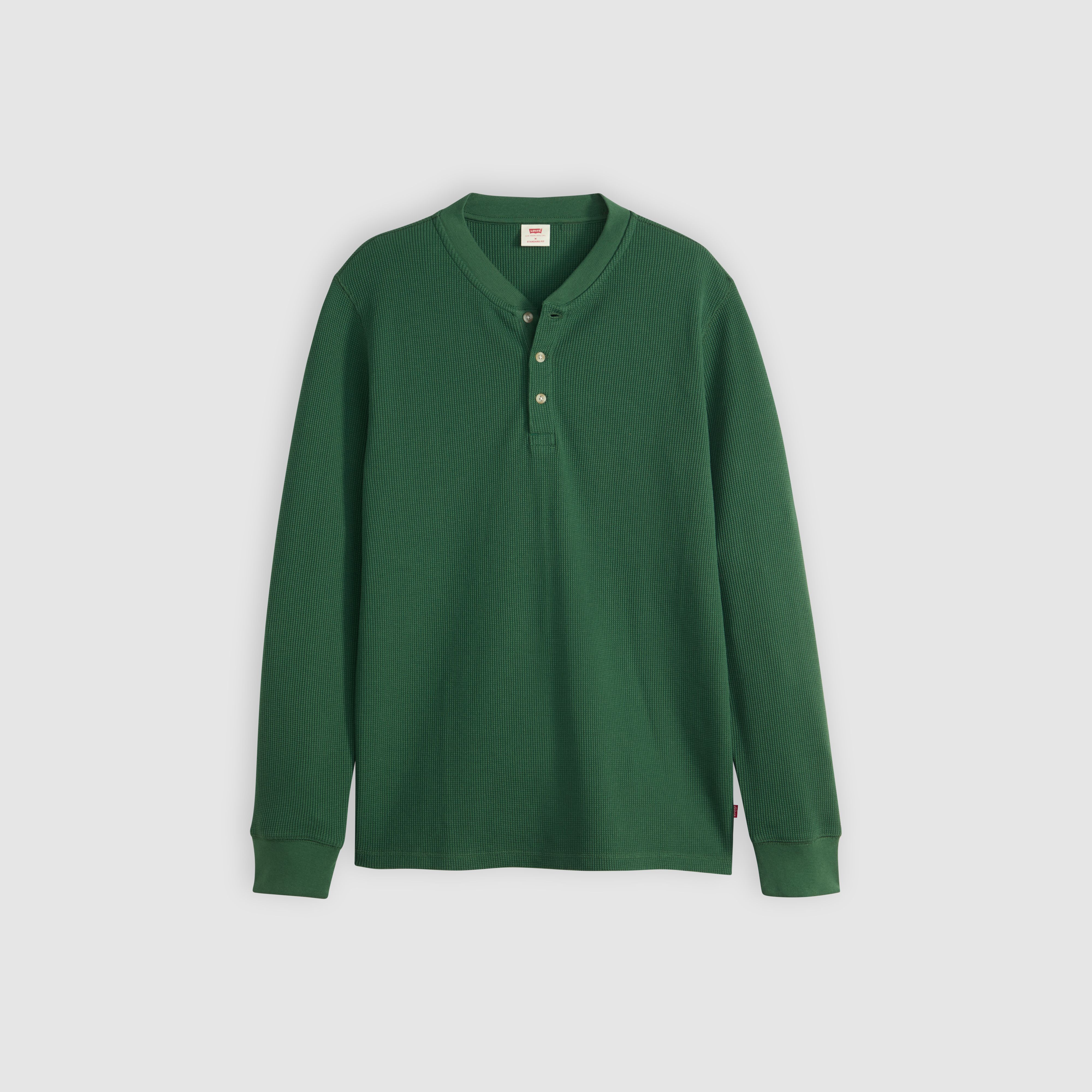 Long-Sleeve Thermal Henley 1