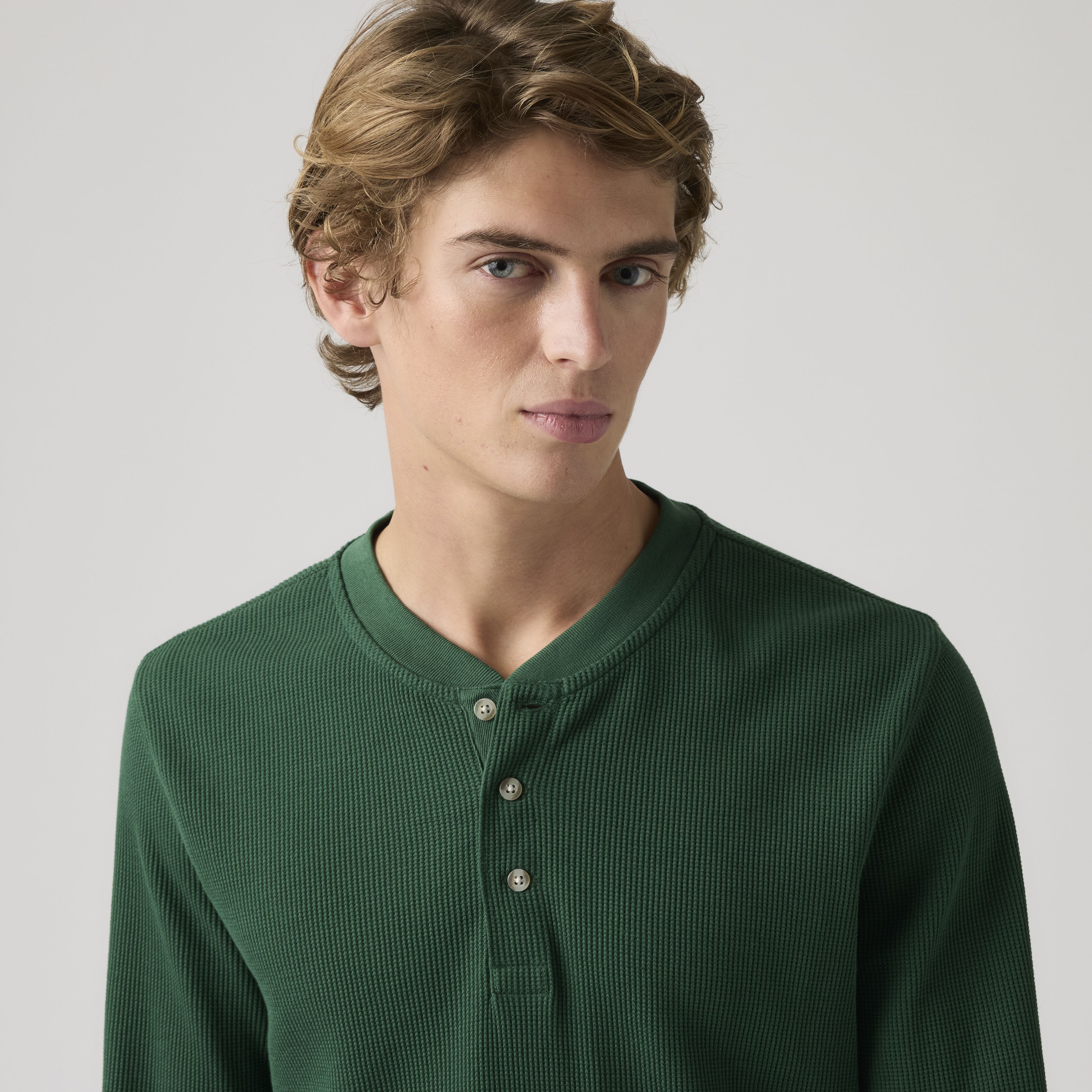 Long-Sleeve Thermal Henley 2