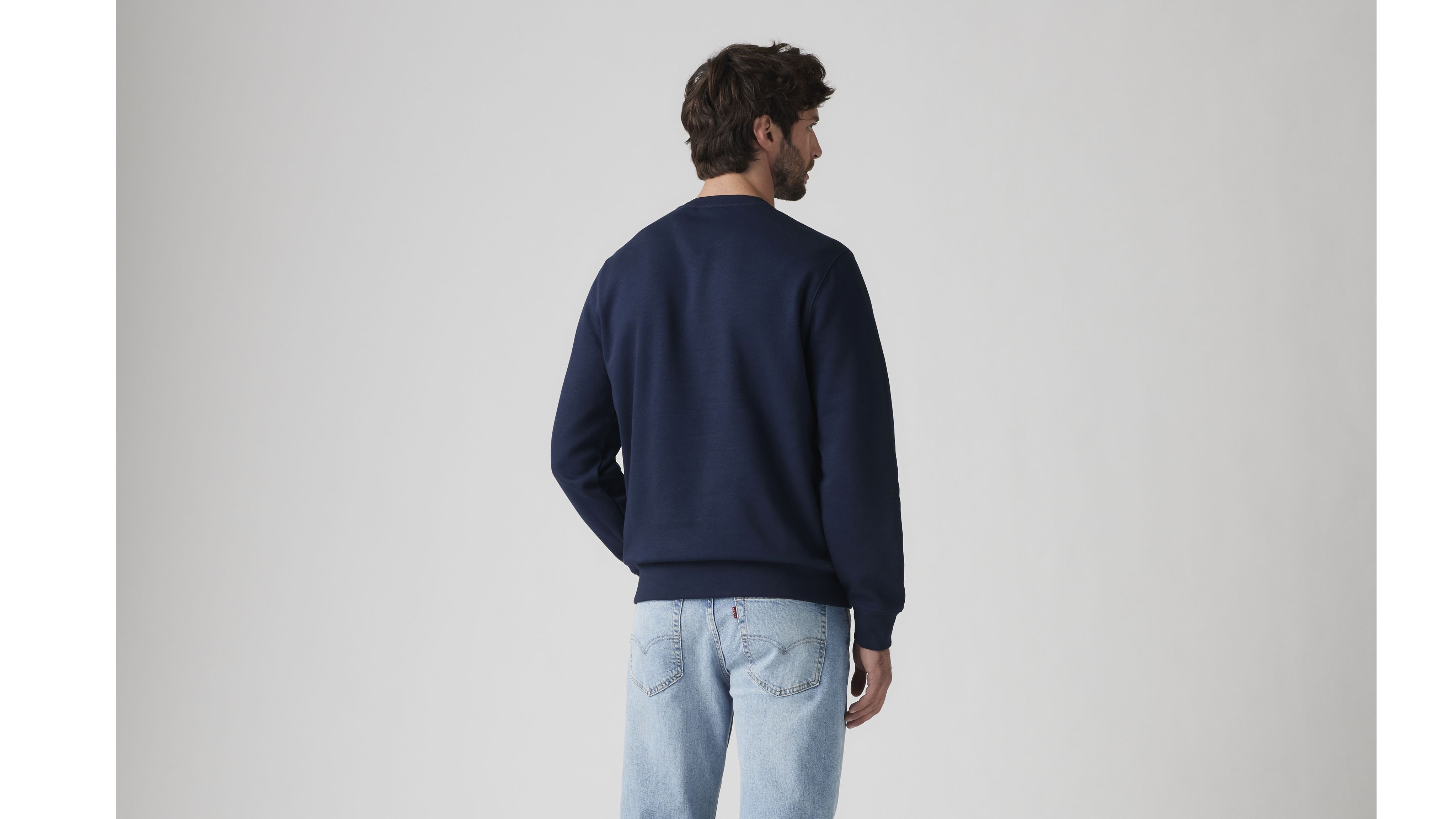 Sweatshirt med rund hals 3