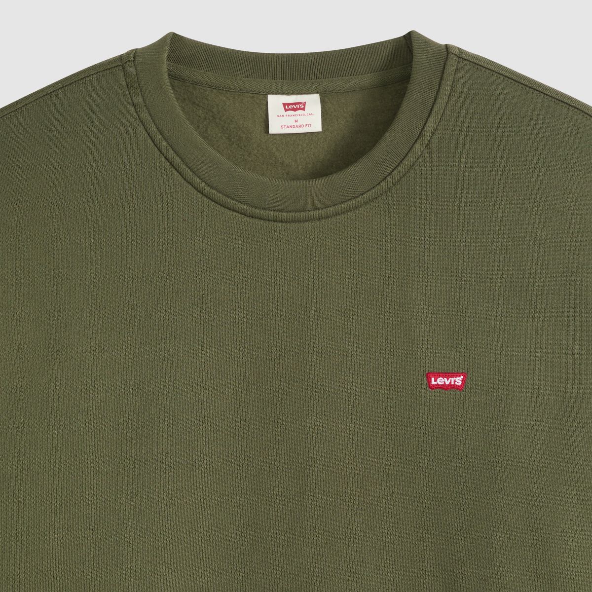 Crew Sweatshirt — Olive Night - Green
