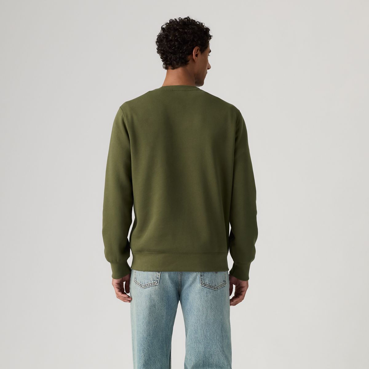 Crew Sweatshirt — Olive Night - Green
