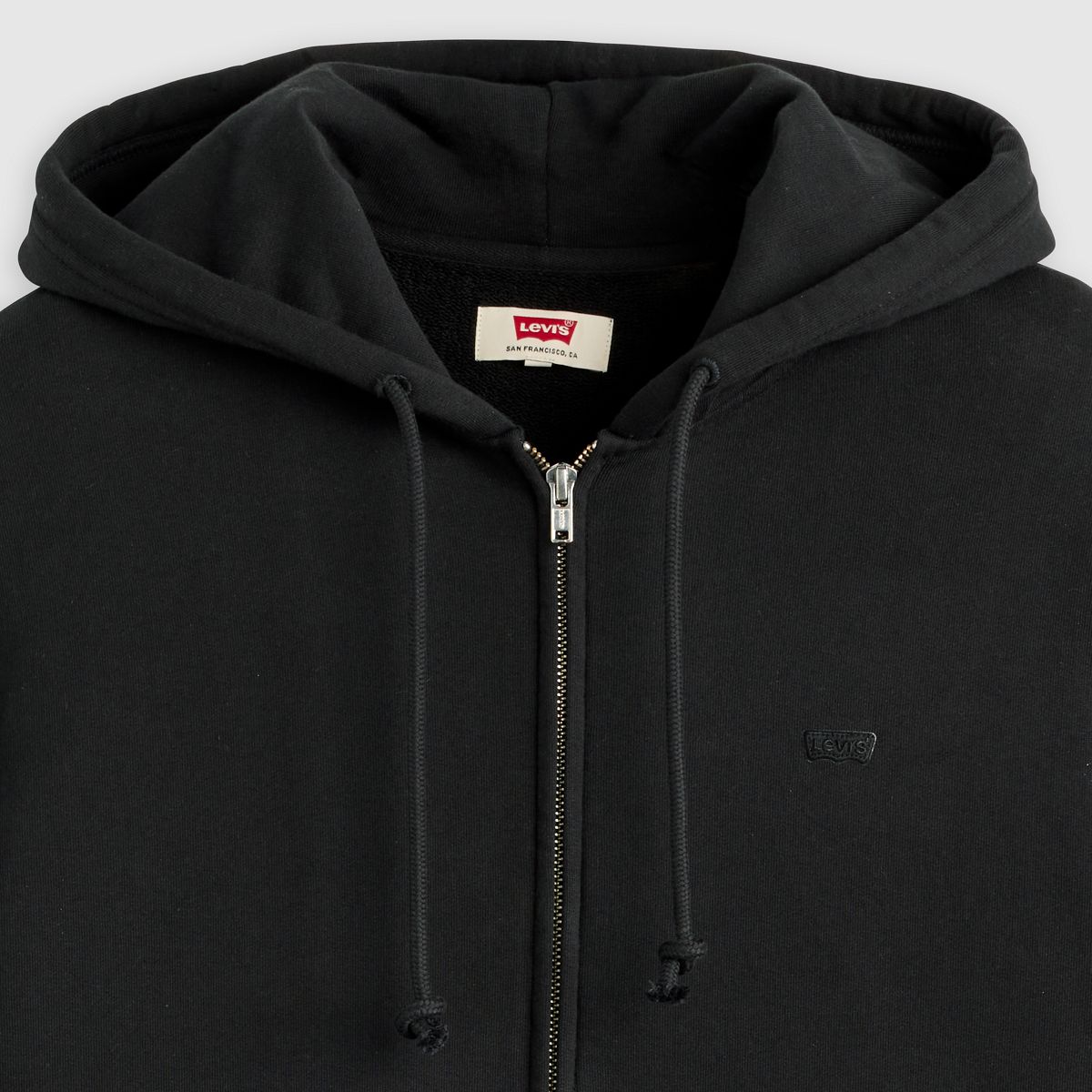 Original Housemark Zip-Up Hoodie — Mineral Black - Black