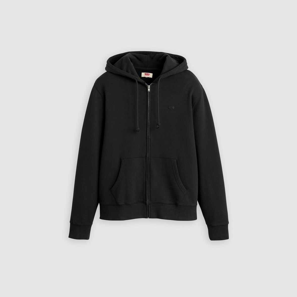 Original Housemark Zip-Up Hoodie — Mineral Black - Black
