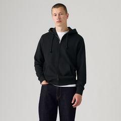 Original Housemark Zip-Up Hoodie — Mineral Black - Black 3