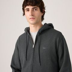Original Housemark Zip-Up Hoodie — Obsidian Heather - Grey 2