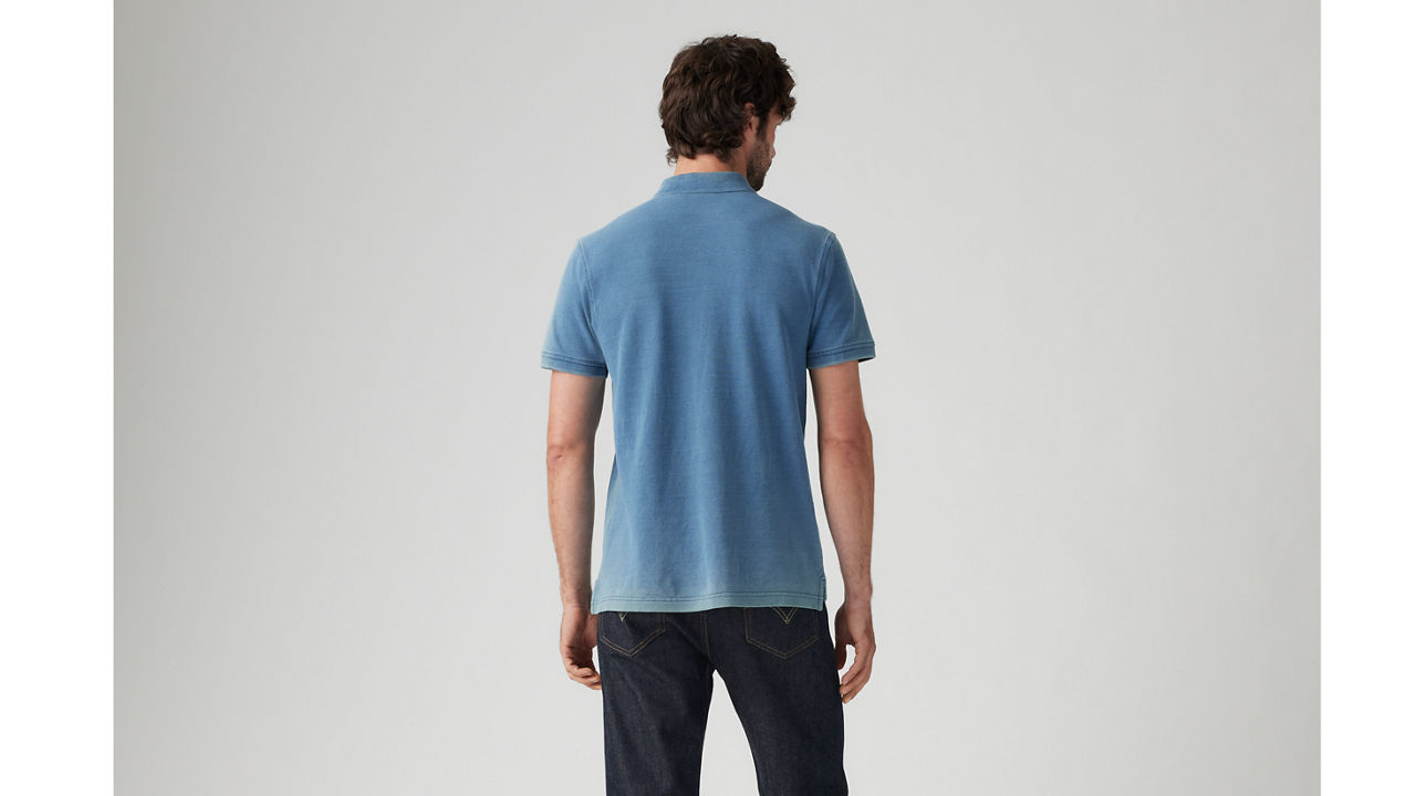 True Indigo Housemark Polo Shirt 3