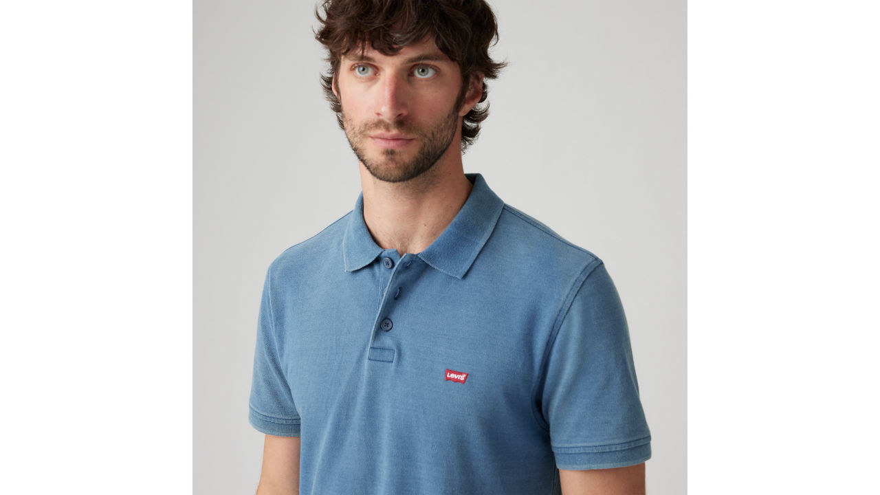 True Indigo Housemark Polo Shirt 4