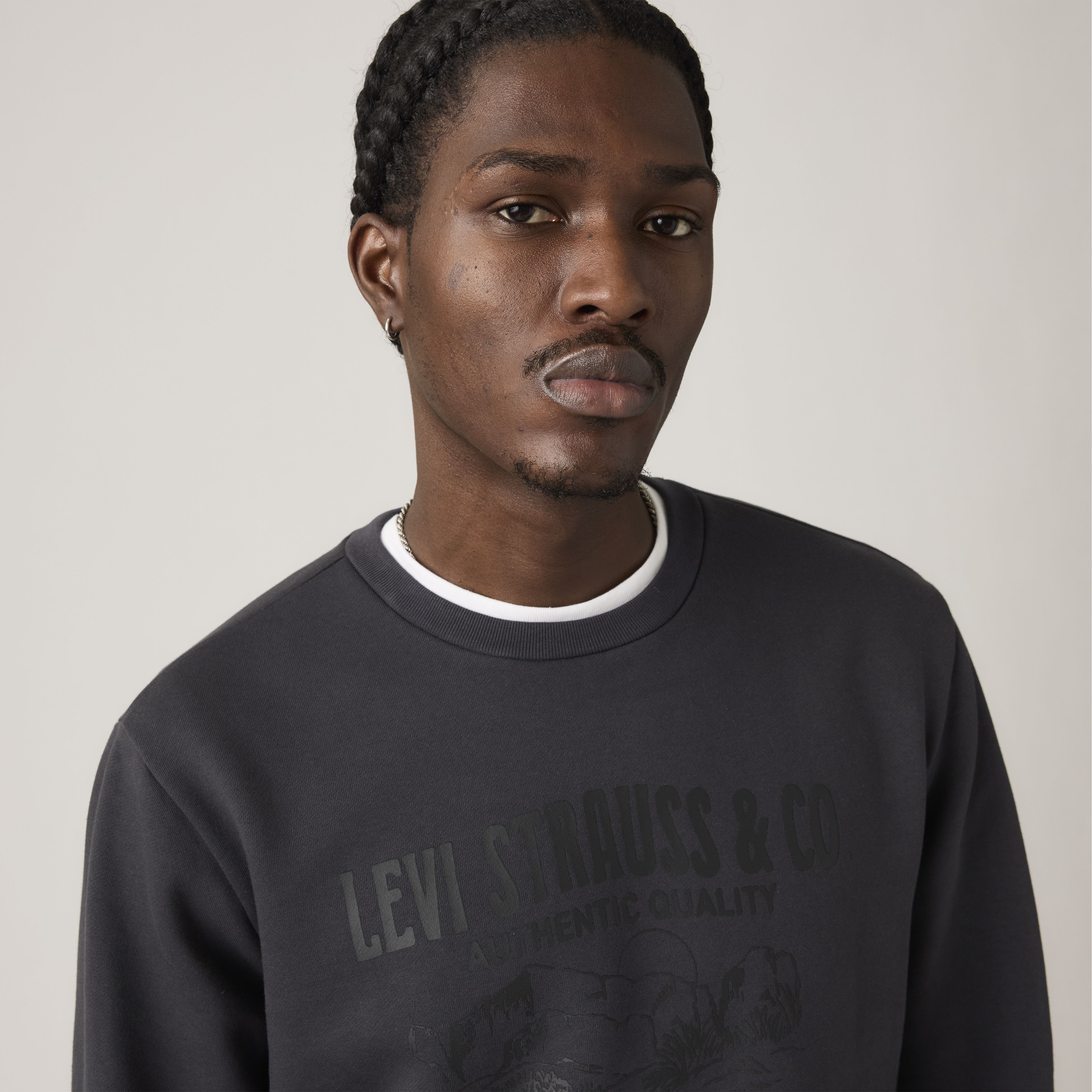 Standard Graphic Crewneck Sweatshirt