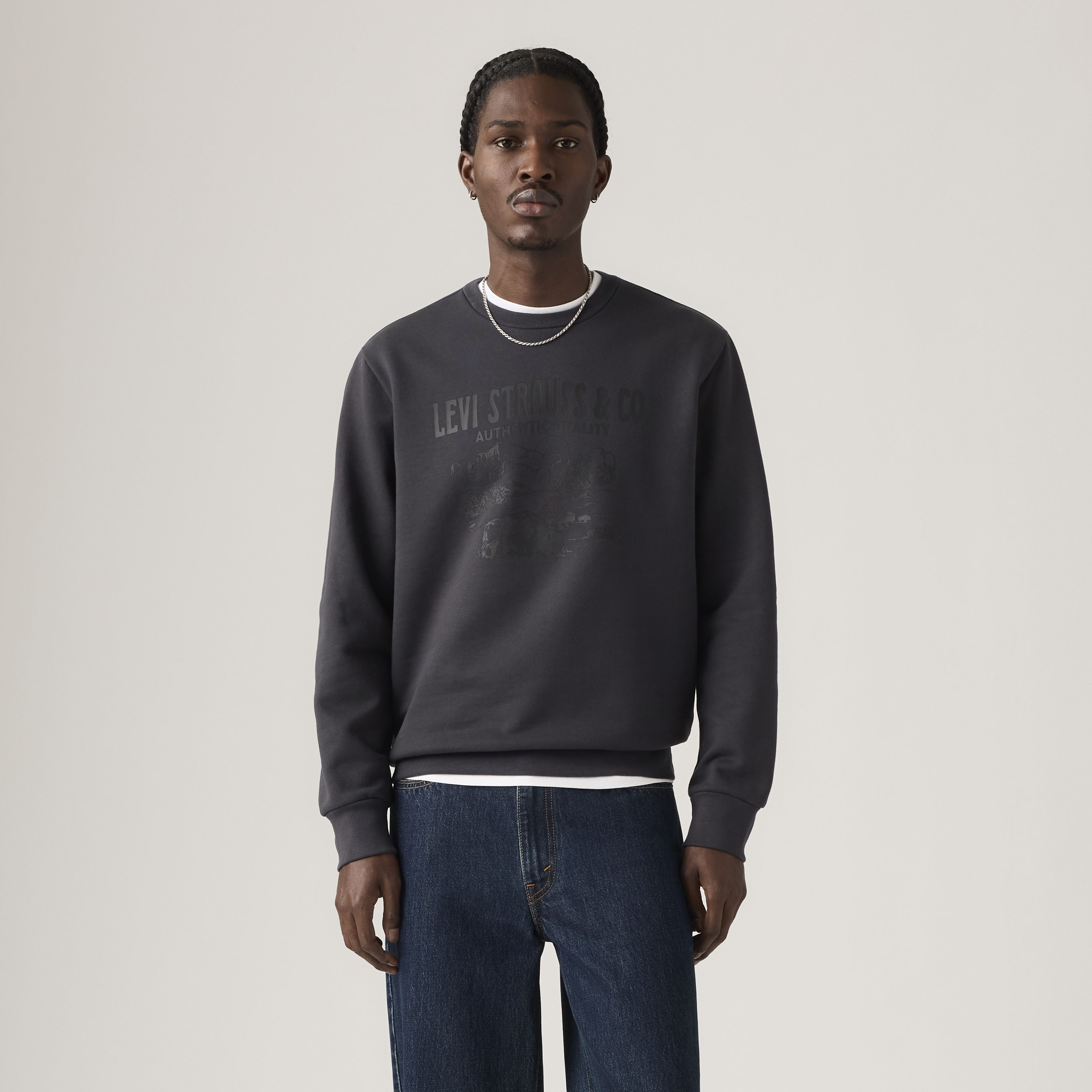 Standard Graphic Crewneck Sweatshirt 7