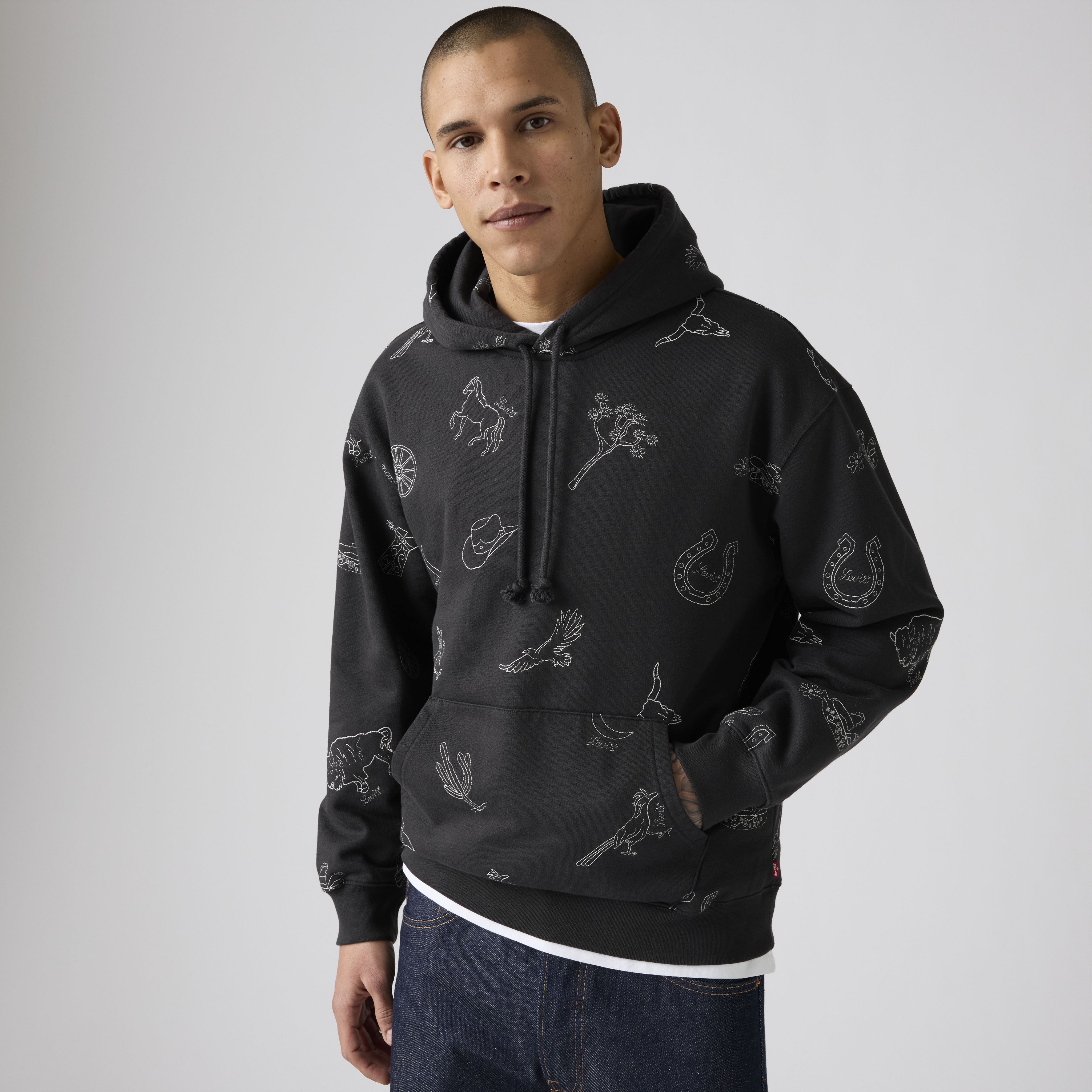 Relaxed Graphic Hoodie 1