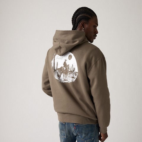 Мужские худи Levi's Relaxed Graphic Sweatshirt