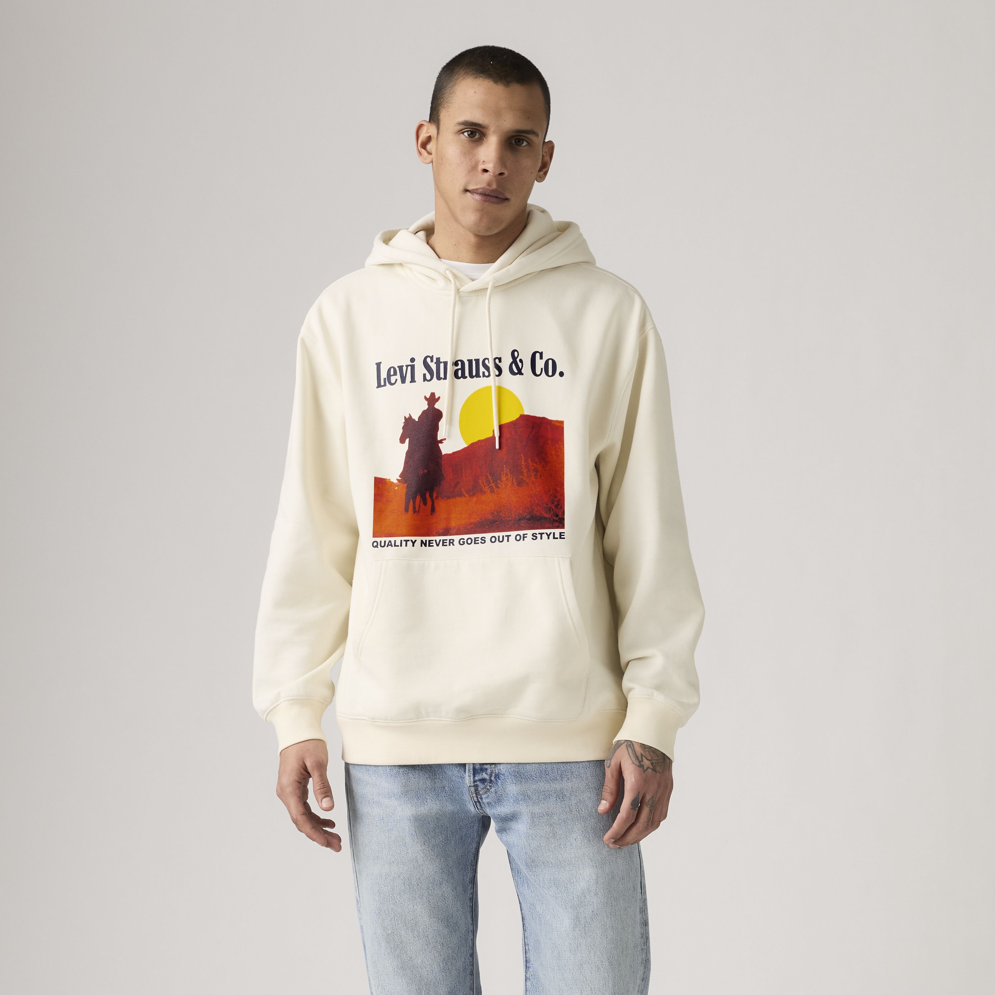 Relaxed Graphic Hoodie Sweatshirt 12