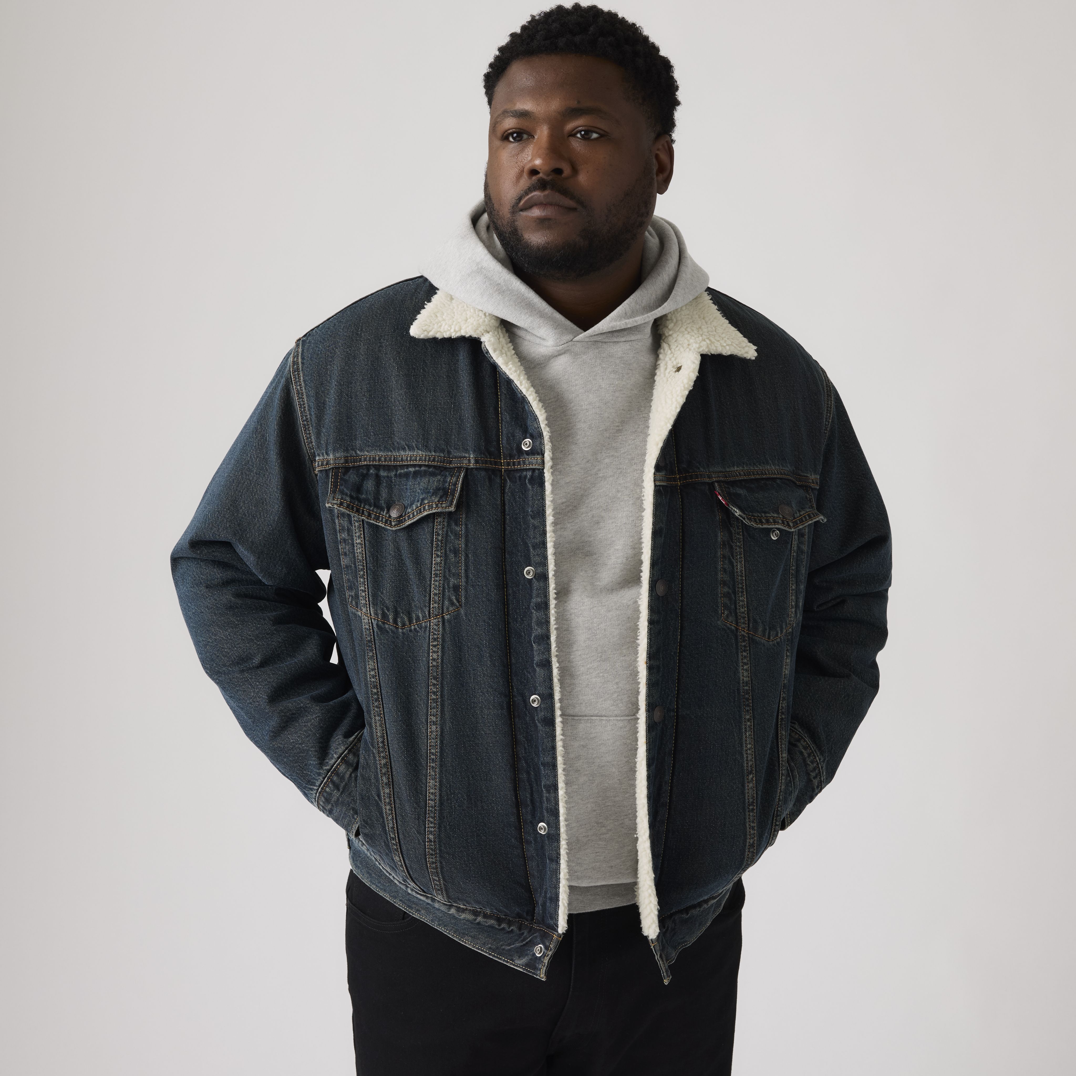 Sherpa Trucker Jacket (Big) 1