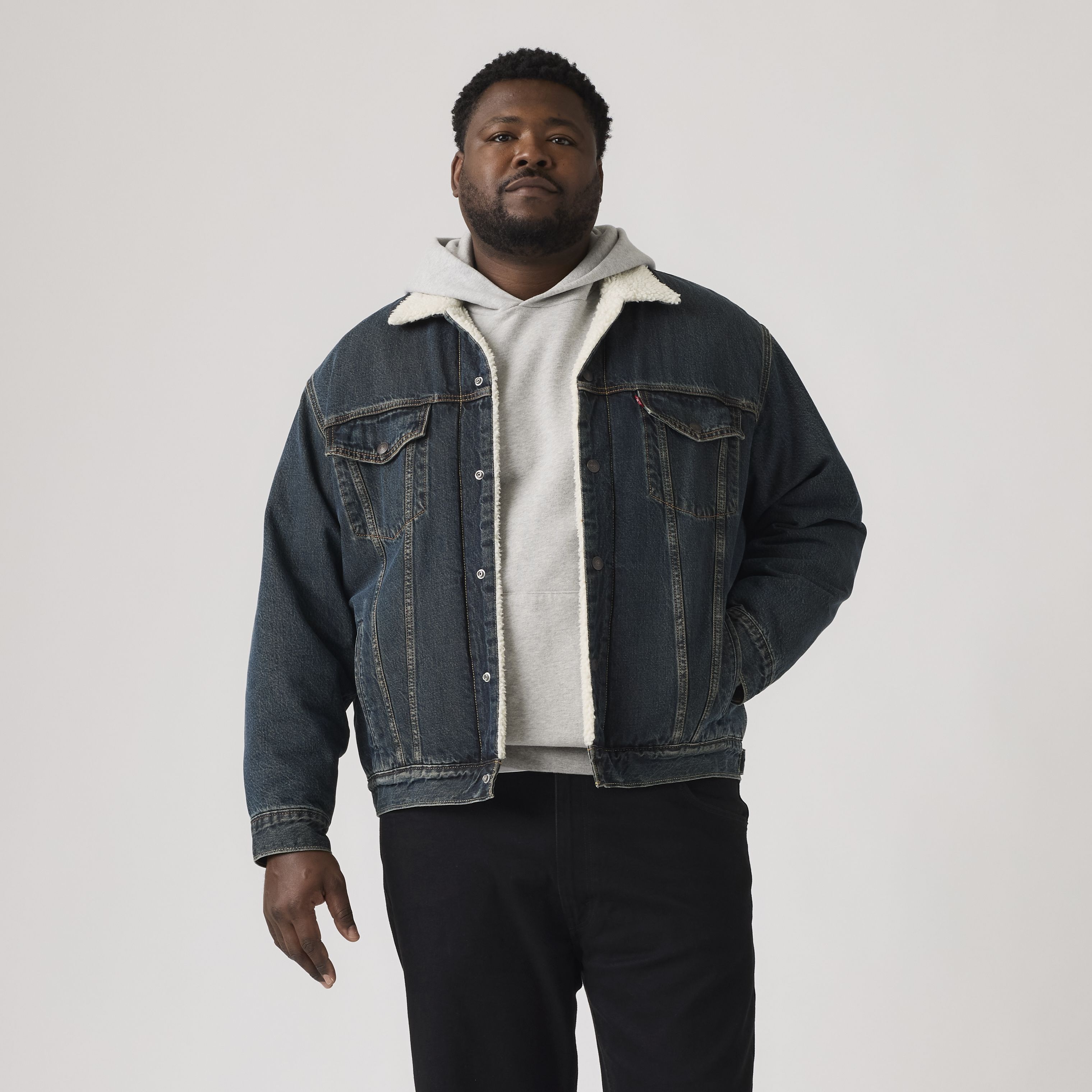 Sherpa Trucker Jacket (Big) 1