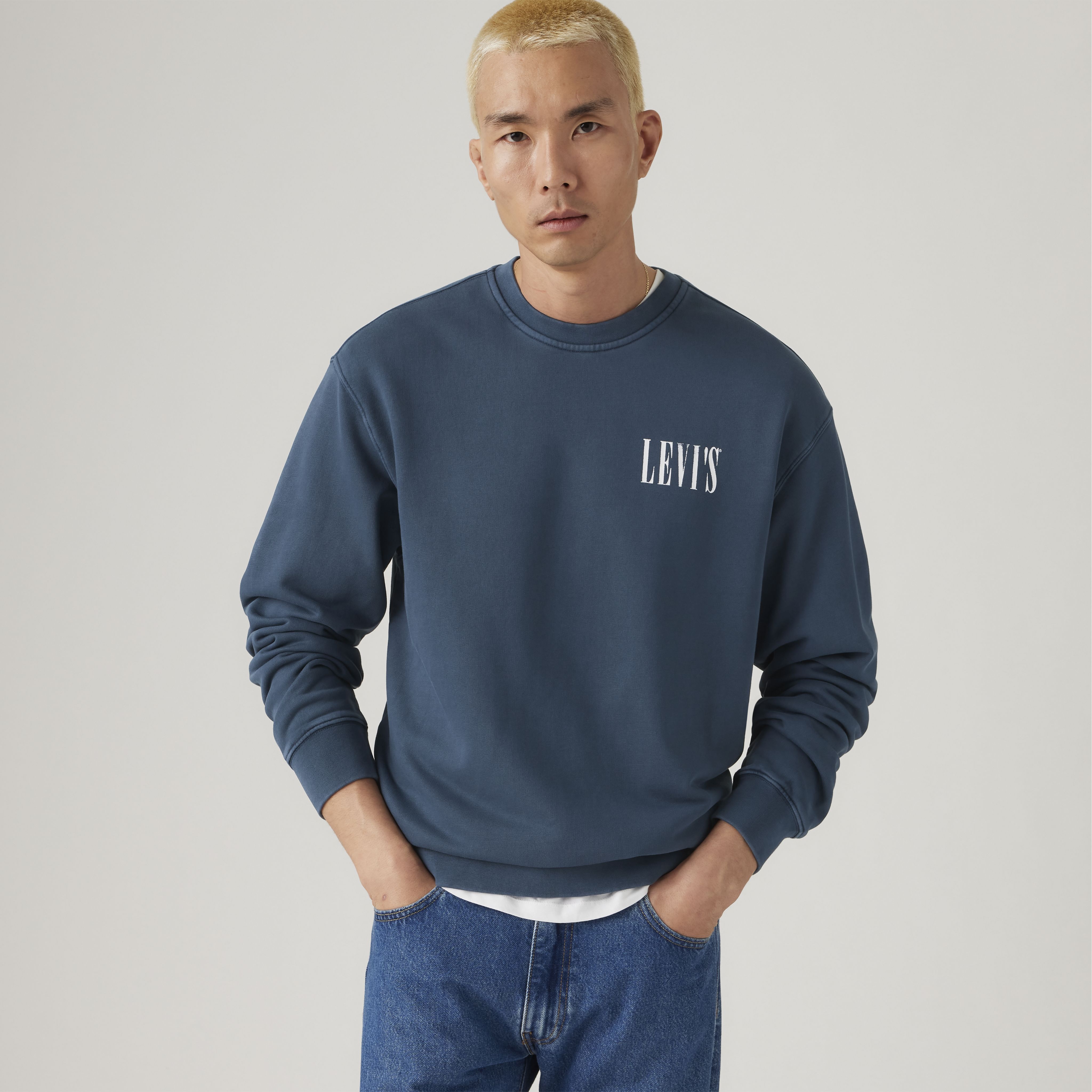 Relaxed Graphic Crewneck Sweatshirt 1