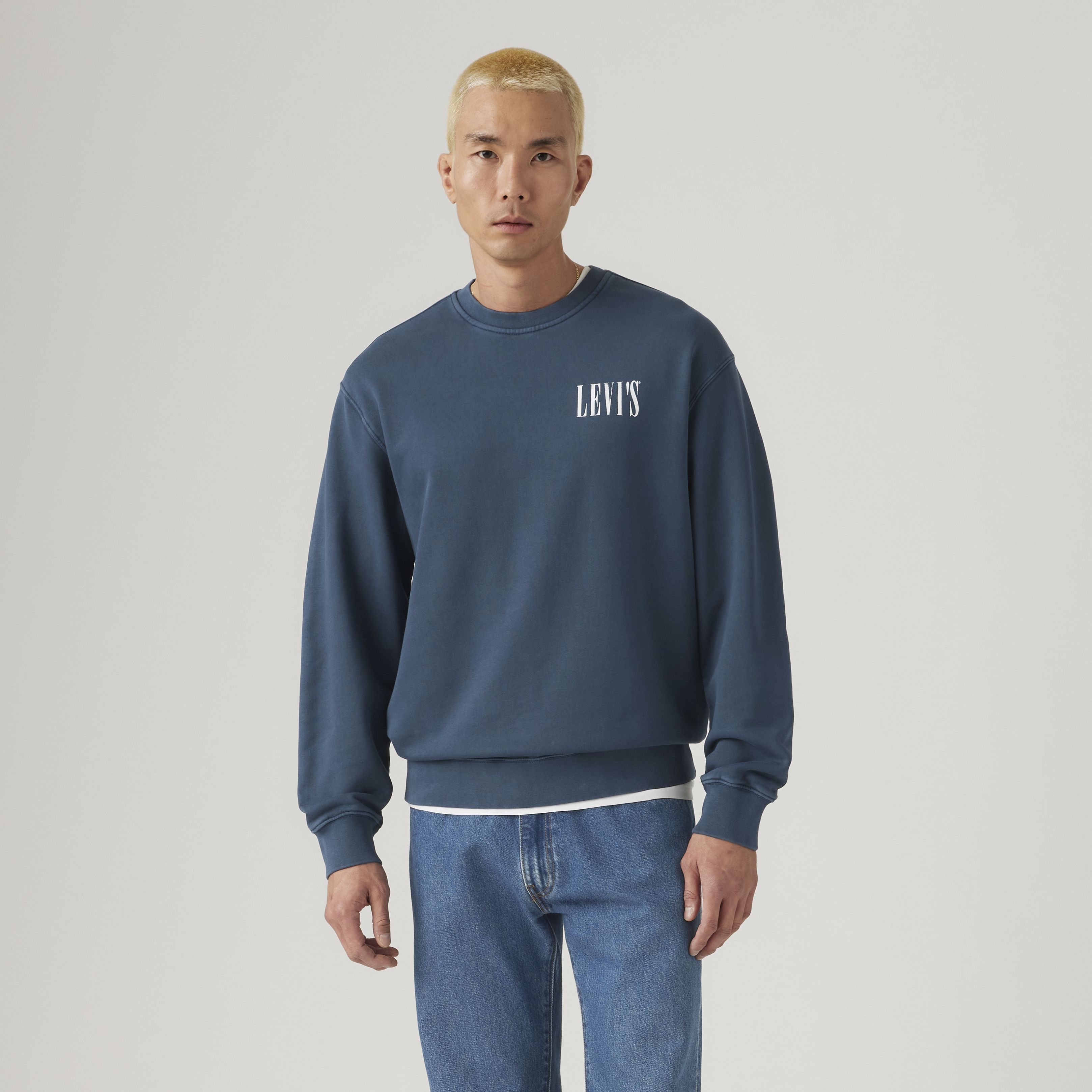 Relaxed Graphic Crewneck Sweatshirt 2