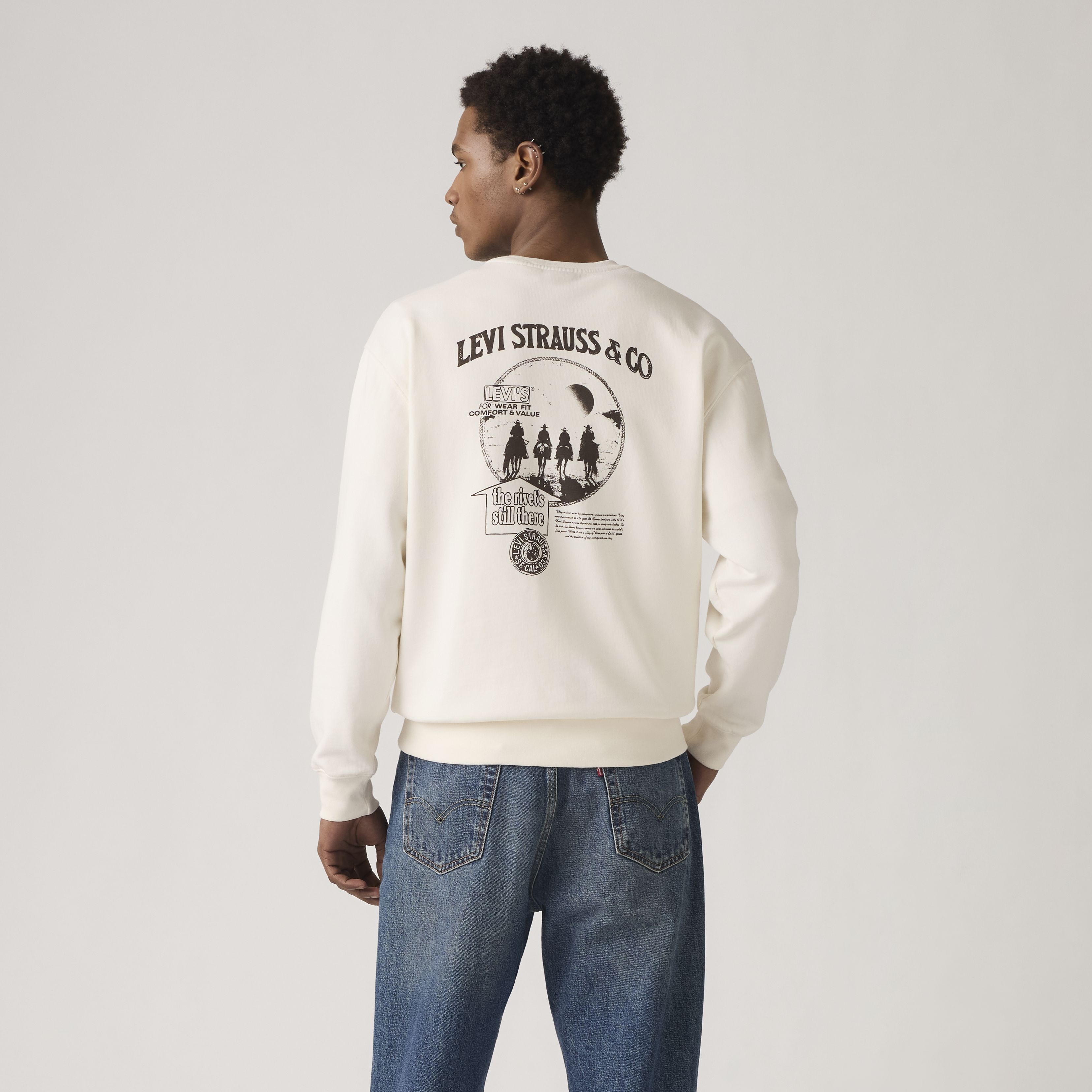 Relaxed Graphic Crewneck Sweatshirt 4