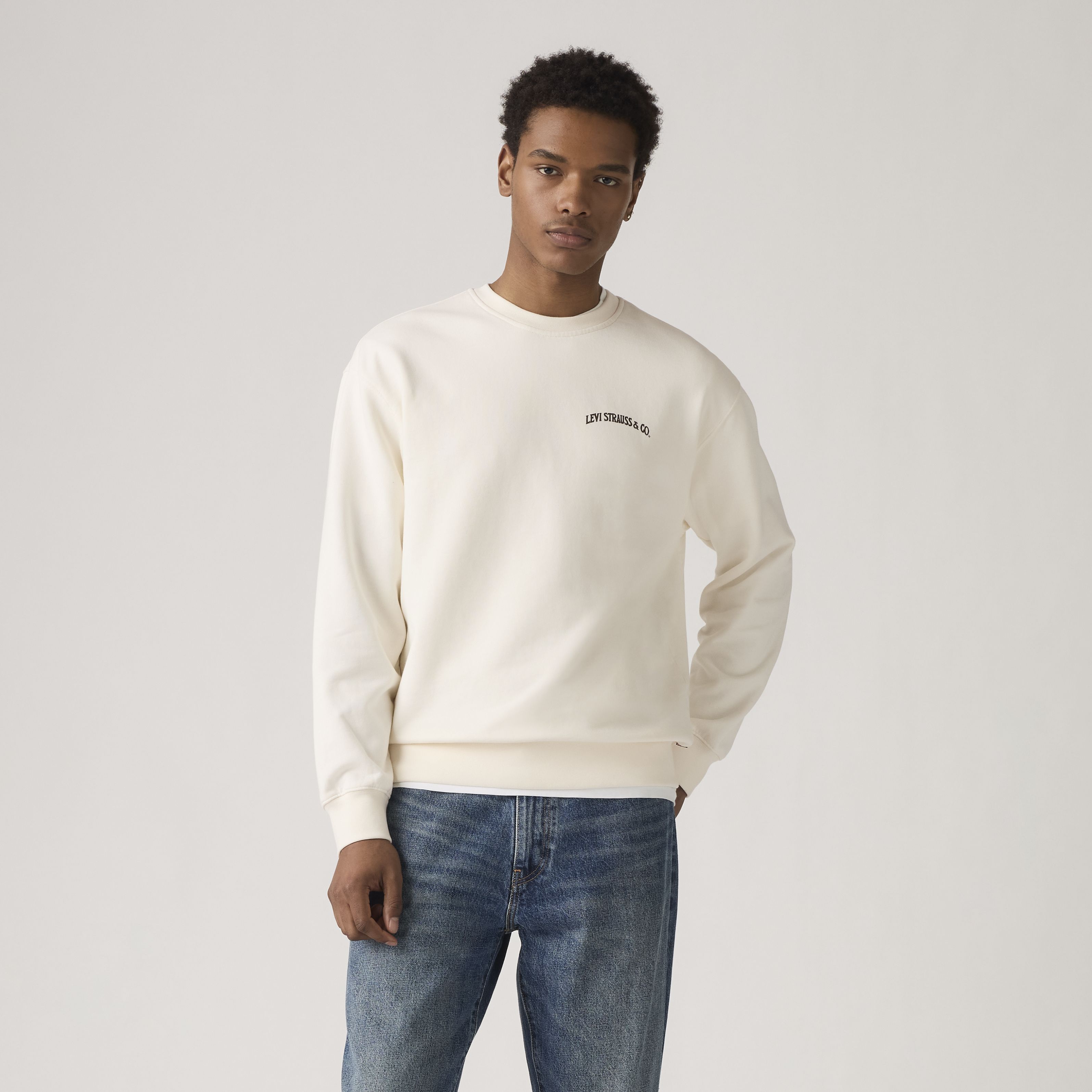 Relaxed Graphic Crewneck Sweatshirt 2
