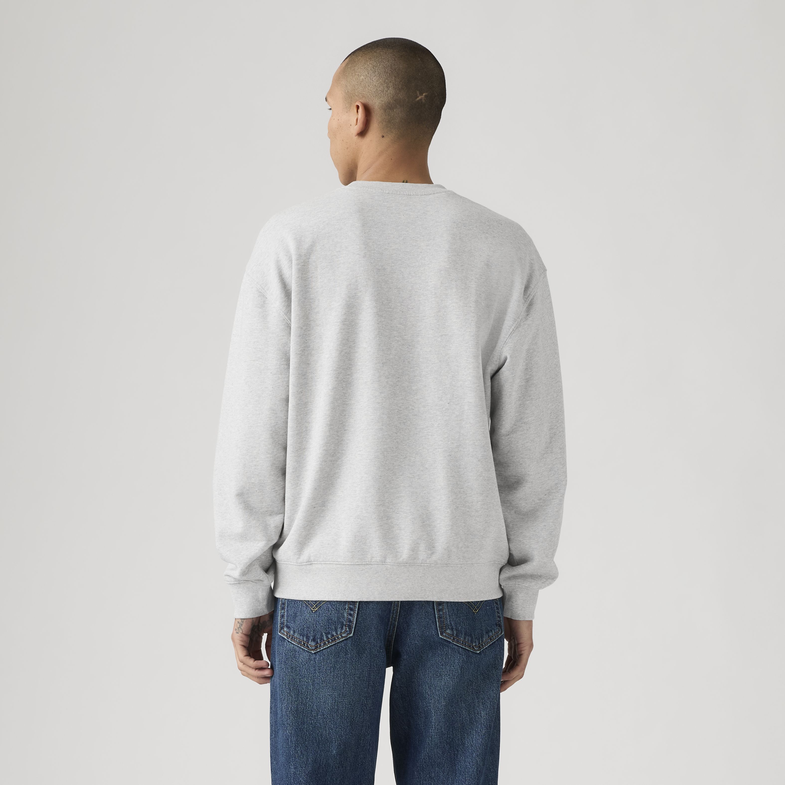 Relaxed Graphic Crewneck Sweatshirt 4