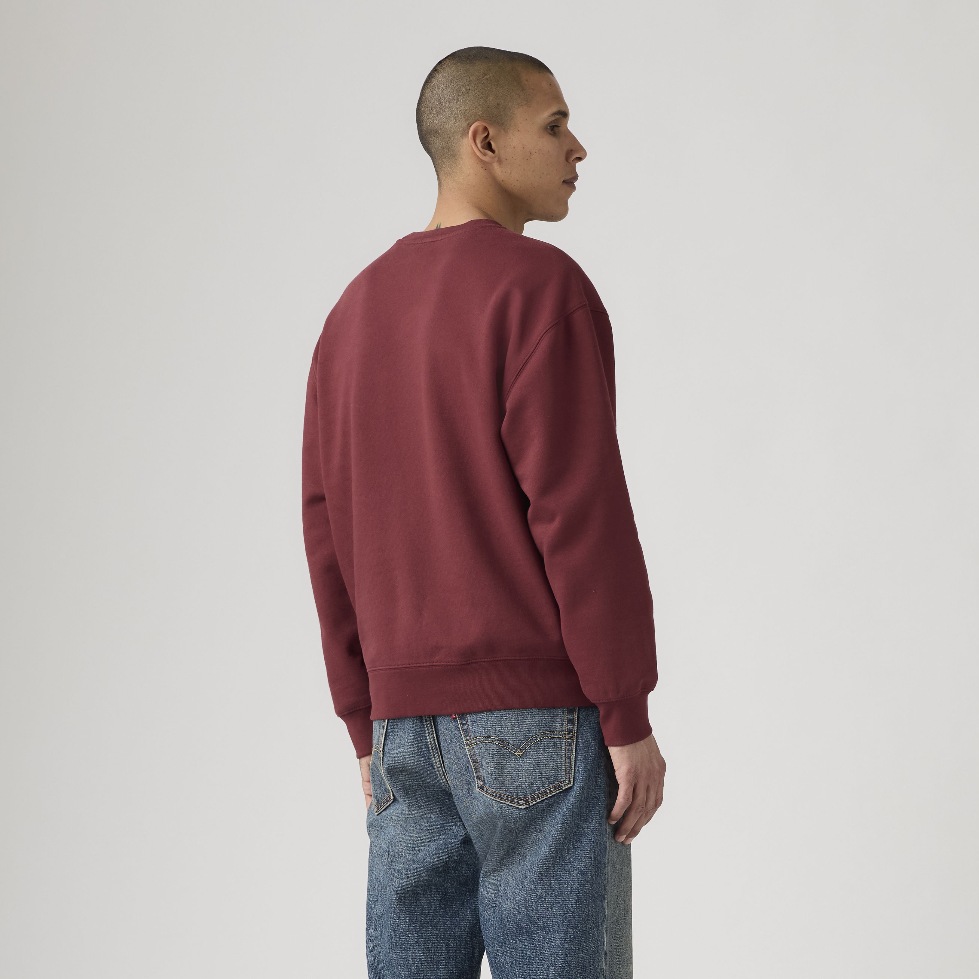 Relaxed Graphic Crewneck Sweatshirt 3