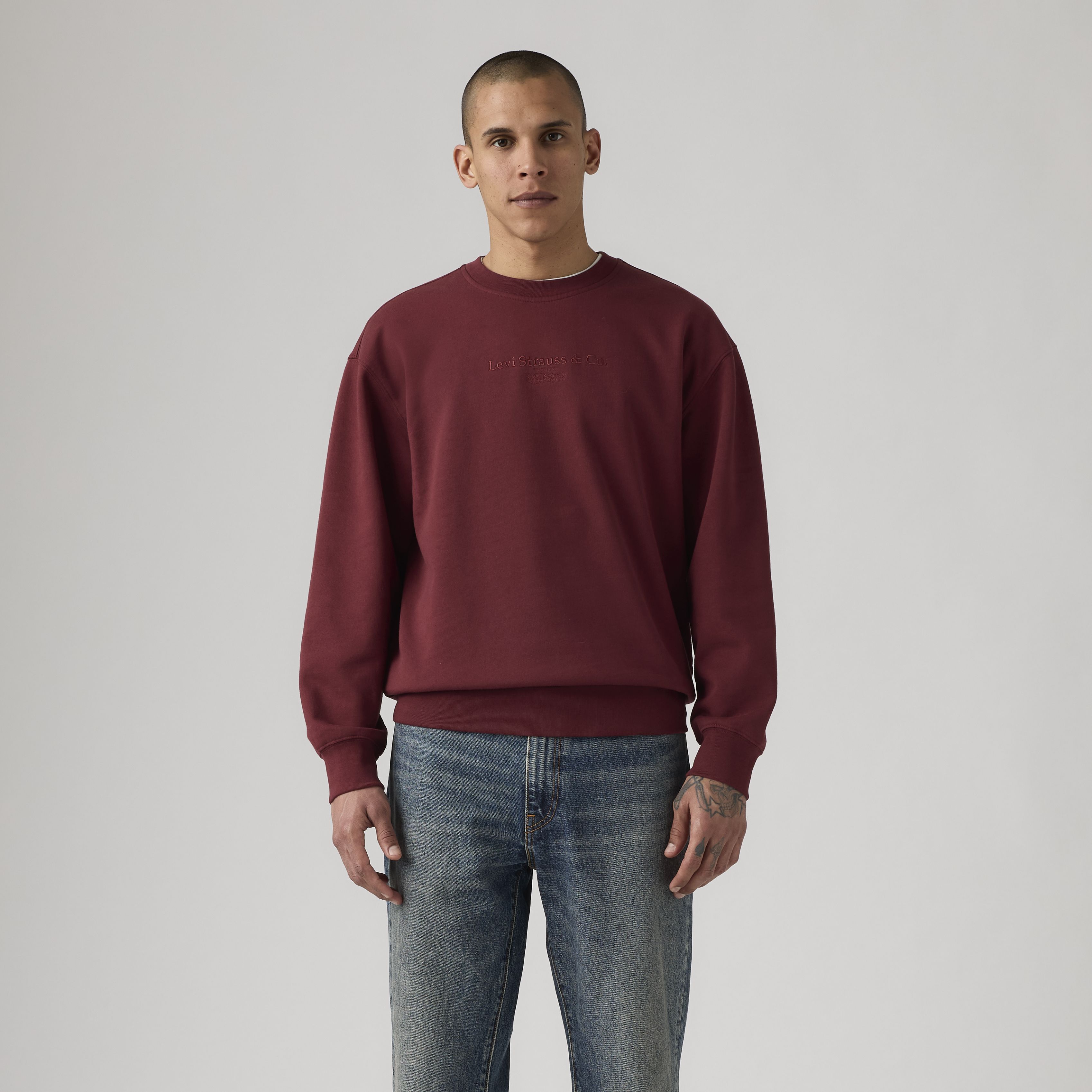 Relaxed Graphic Crewneck Sweatshirt 2