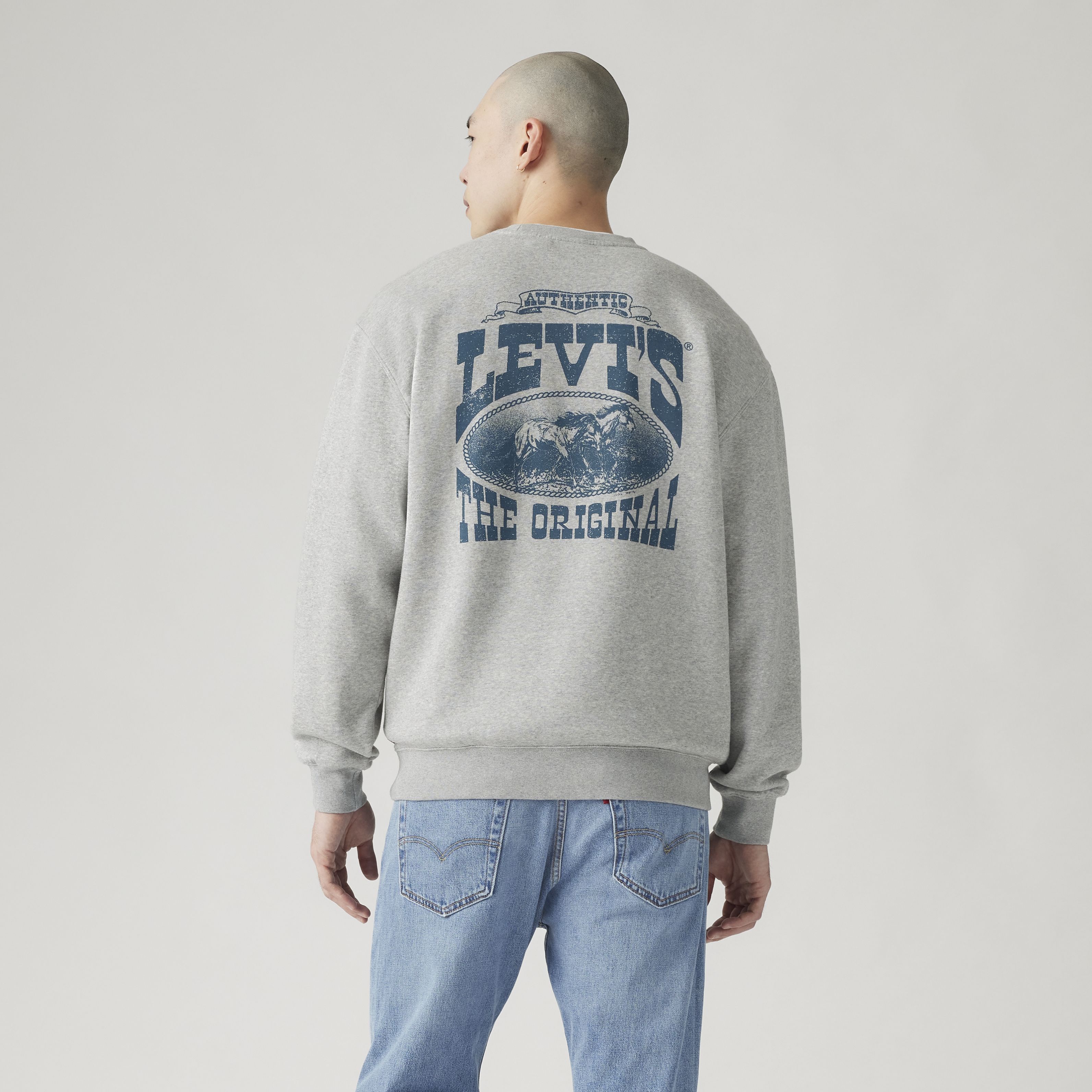 Relaxed Graphic Crewneck Sweatshirt 4